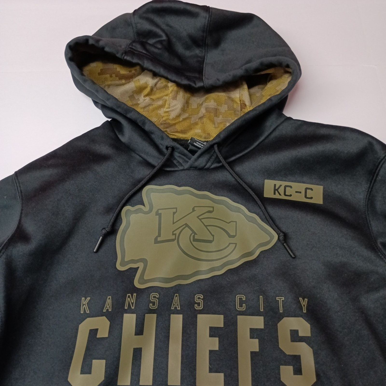 Nike Nike Kansas City Chiefs 2020 Salute To Service Hoodie Size L Size US L / EU 52-54 / 3 - 4 Thumbnail