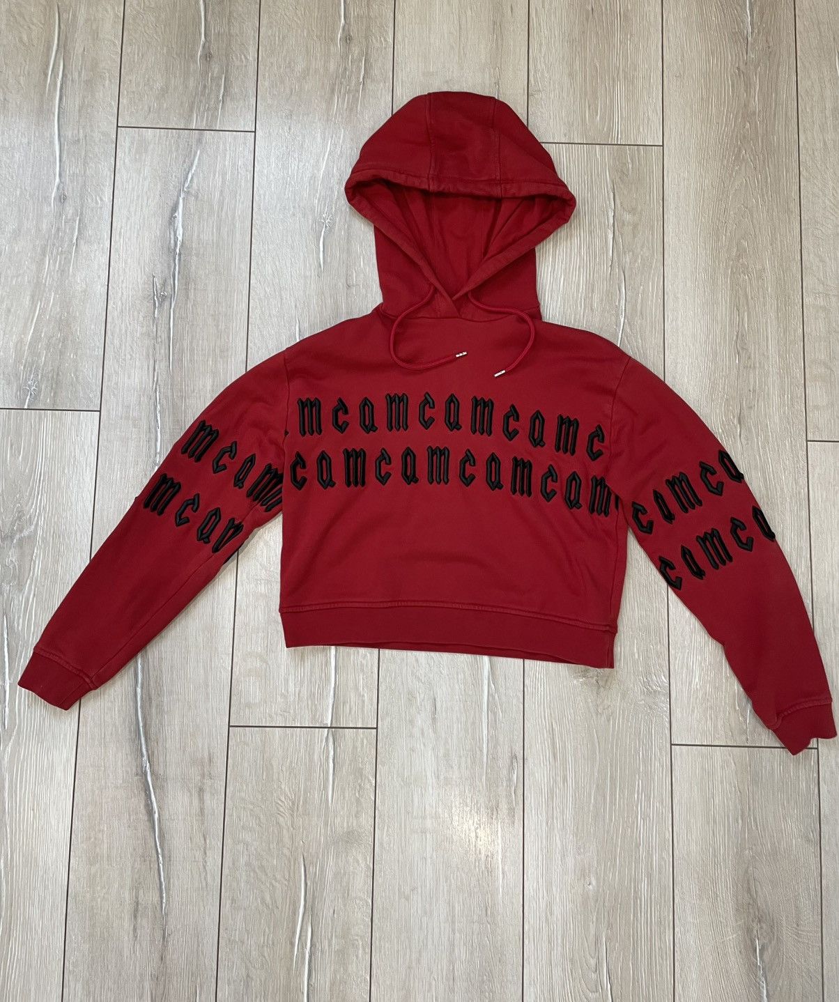 Alexander McQueen Alexander McQueen Graffiti print Cripped Hoodies Size S Size S / US 4 / IT 40 - 1 Thumbnail