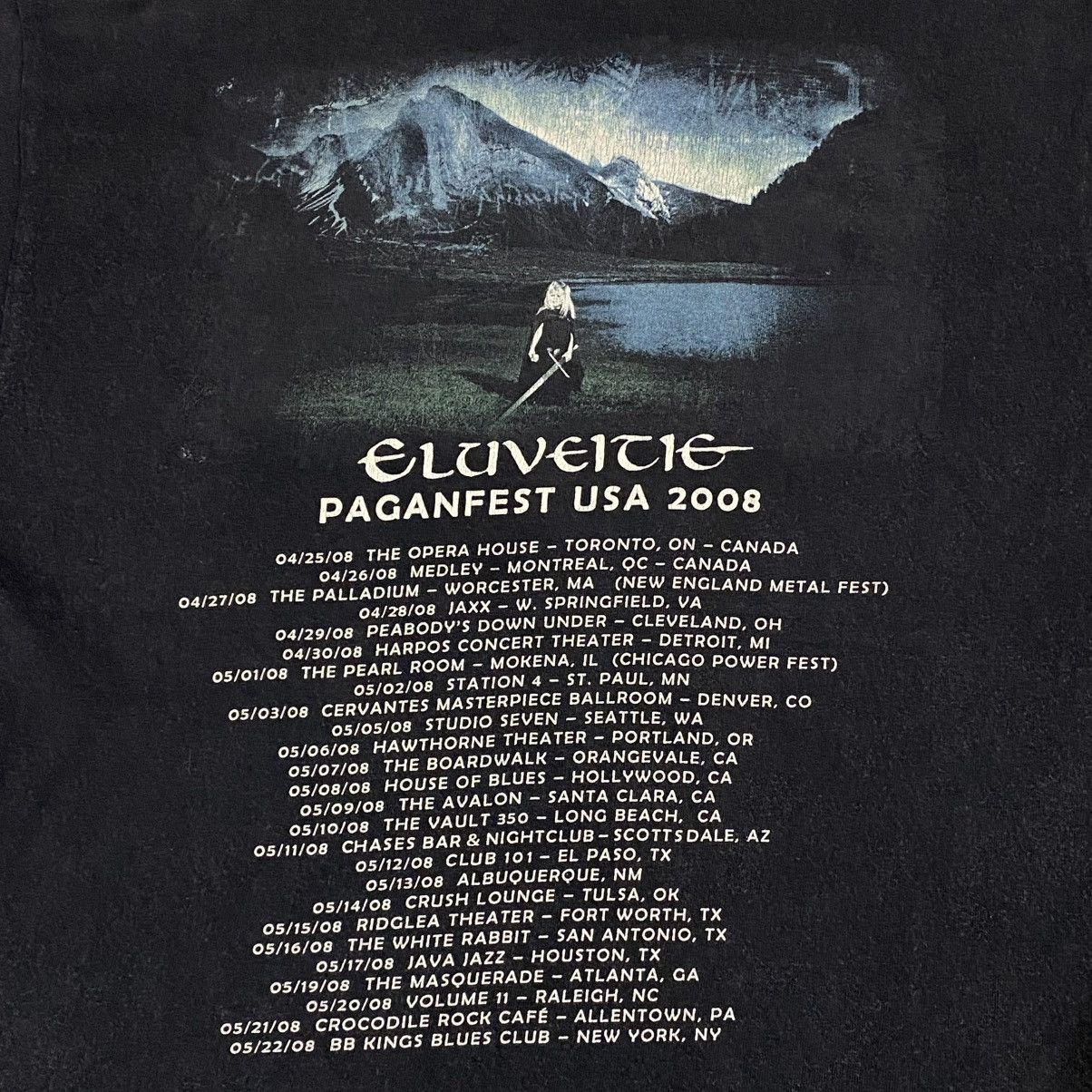 Band Tees Vintage Y2K folk metal band eluveitie slania cover album art Size US L / EU 52-54 / 3 - 5 Thumbnail