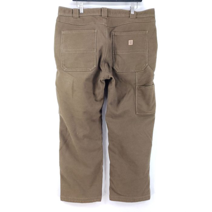 Coleman Men's Fleece Lined Bonded Utility Pants - 34 X 30 Greige NEW