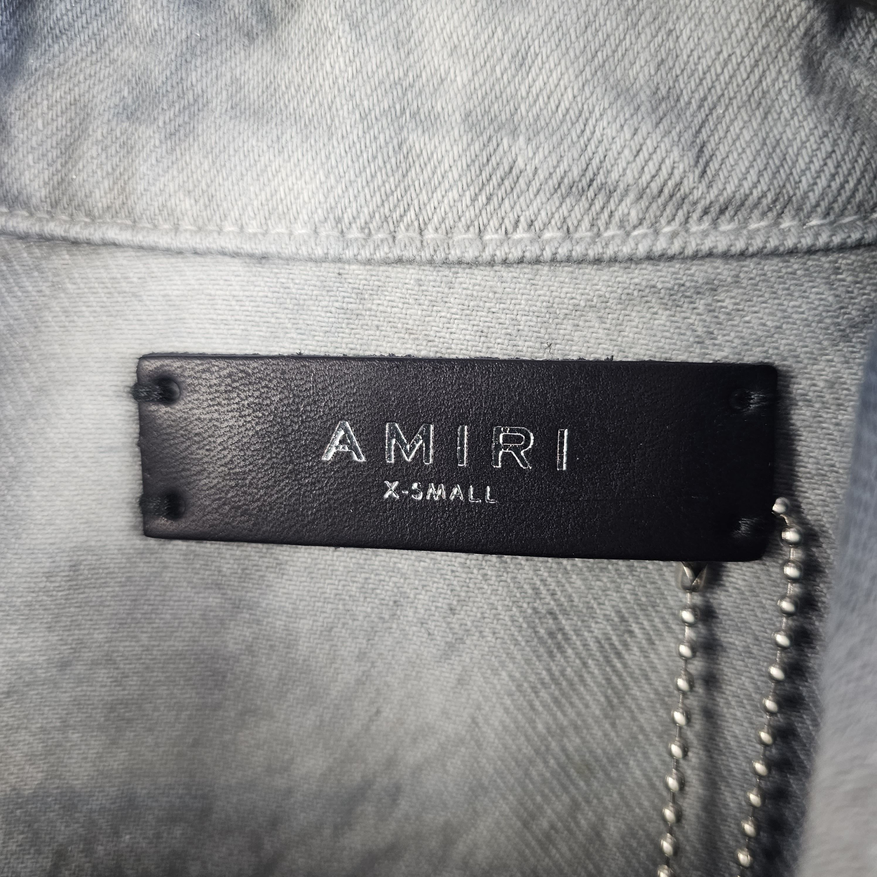 Amiri AMIRI denim jacket new size XS Size US XS / EU 42 / 0 - 3 Thumbnail