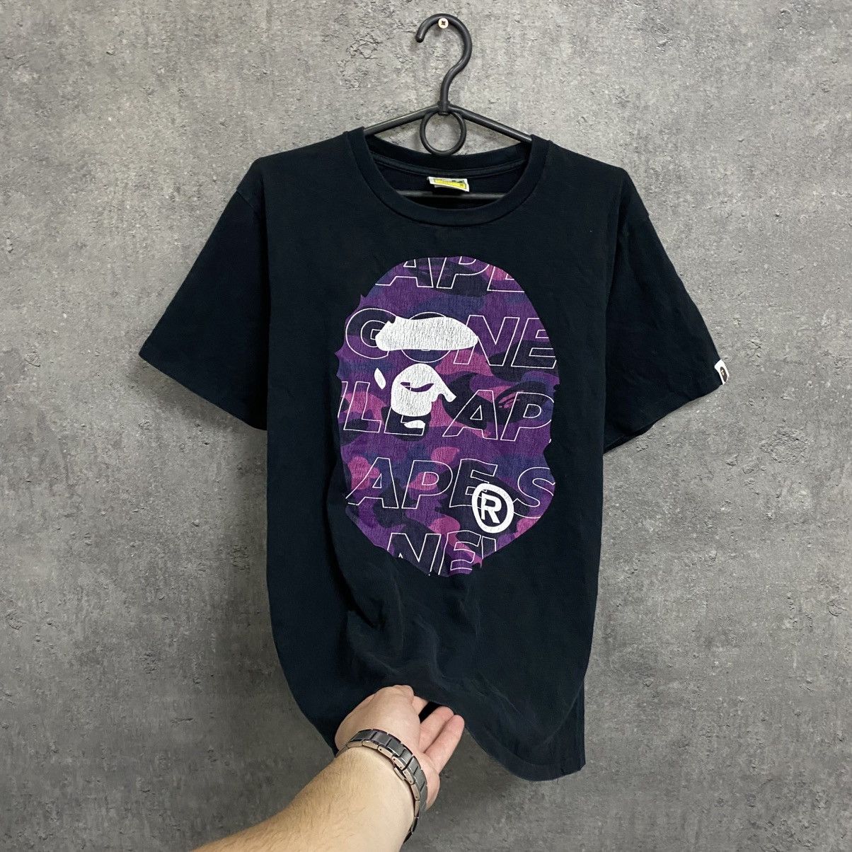 Bape A Bathing Ape Bape T-shirt Big Head Tee Big Logo Size US M / EU 48-50 / 2 - 3 Thumbnail