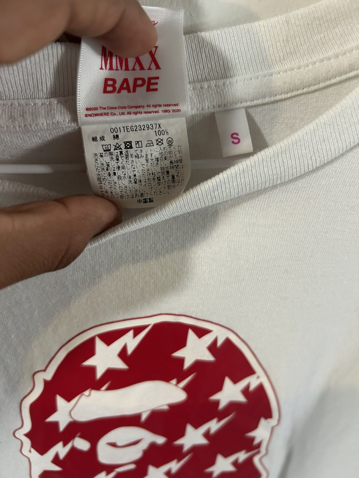 Bape Bape x coca cola Size US S / EU 44-46 / 1 - 10 Thumbnail