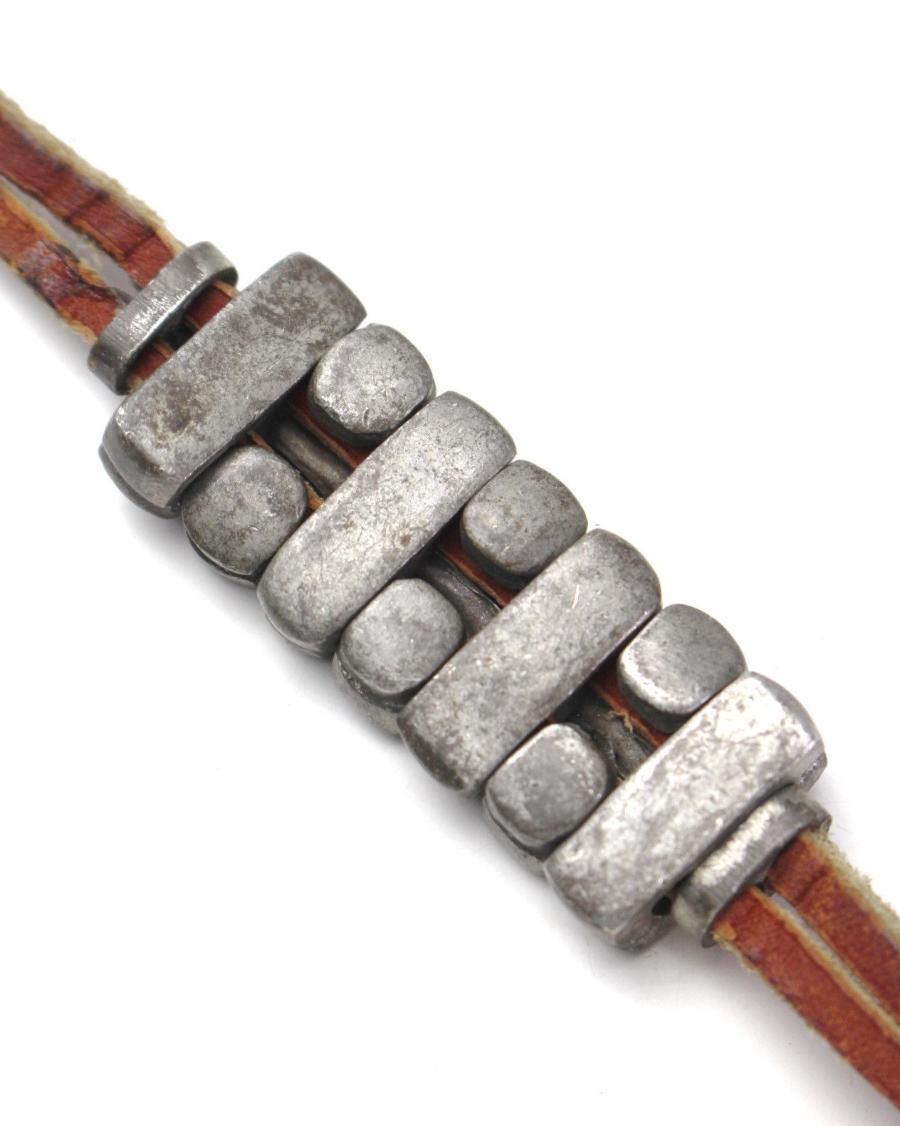 Hysteric Glamour 2000S JAPANESE MADE RUSTIC RAW METAL BRACELET Size ONE SIZE - 4 Thumbnail