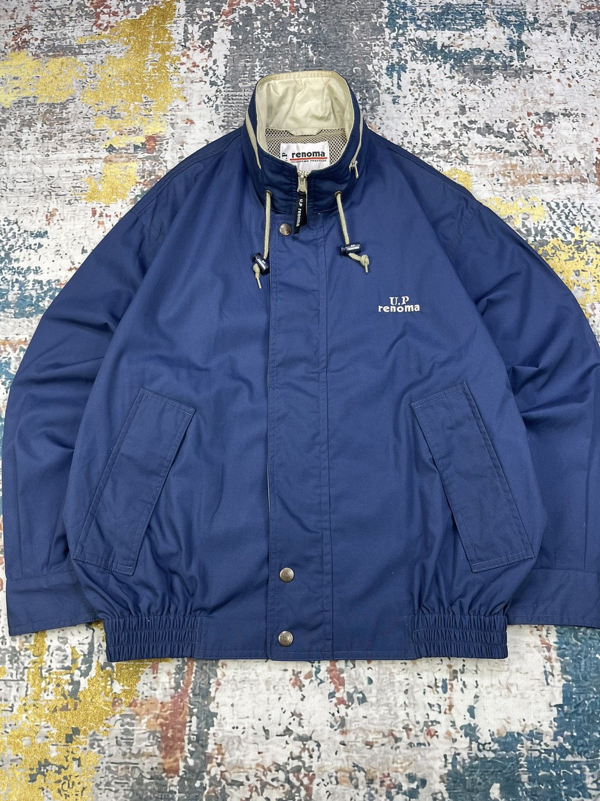 Renoma Vtg UP RENOMA Light Zipper Jacket Size US M / EU 48-50 / 2 - 2 Thumbnail
