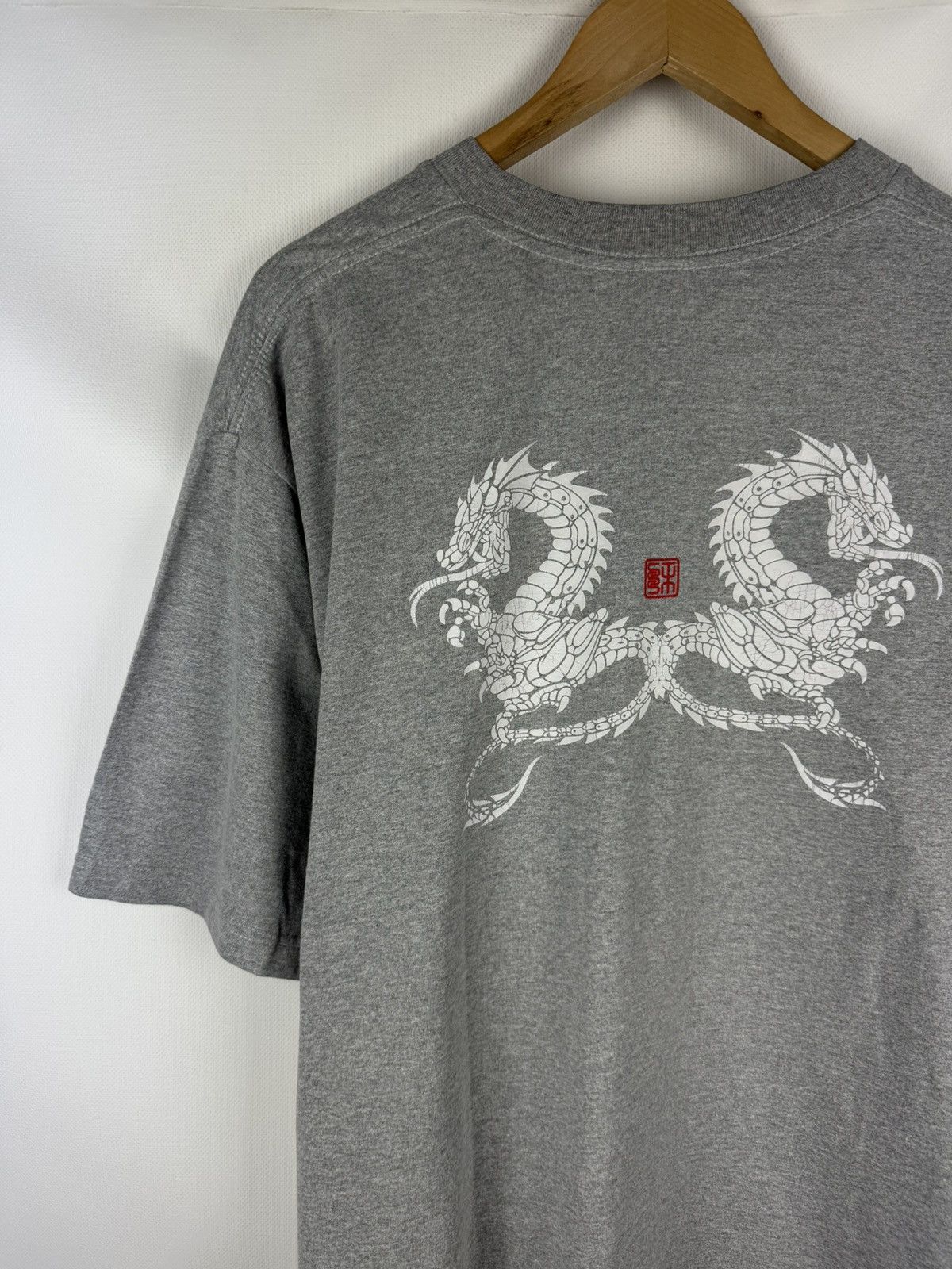 Stussy Stussy Outdoor Vintage 90s Big Back Dragon Logo T Shirt Size US XL / EU 56 / 4 - 4 Thumbnail