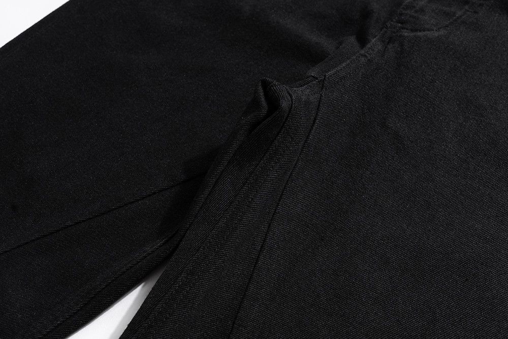 Japanese Brand × Vintage Black Plain jeans Size US 34 / EU 50 - 5 Thumbnail
