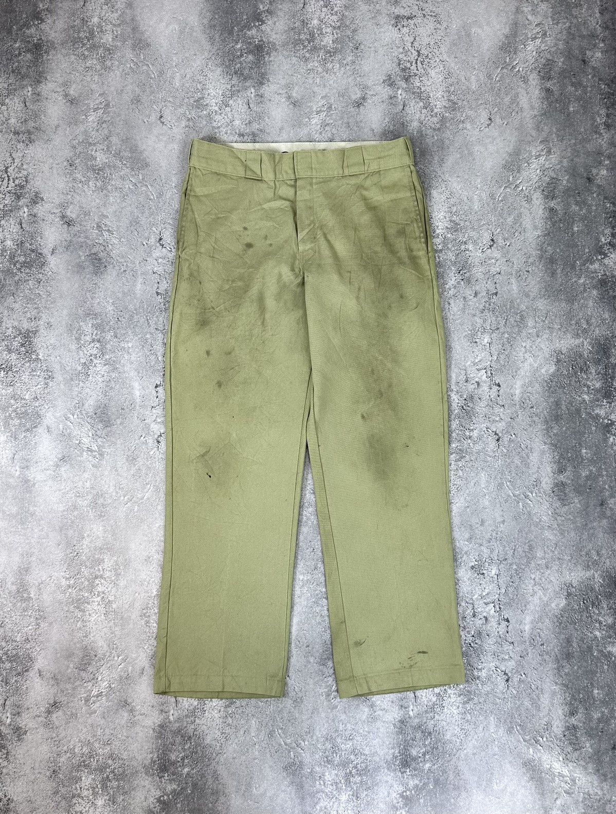 Dickies Vintage Dickies Baggy Distressed Opium Y2K Work Skater Pants Size US 34 / EU 50 - 2 Thumbnail