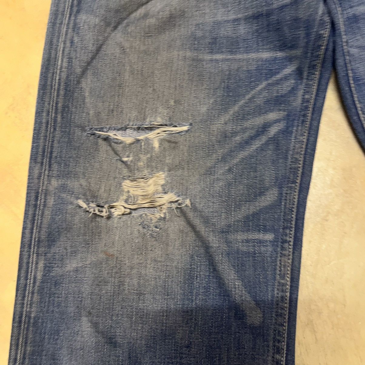 Levi's Vintage Distressed Levis Lot 503 Denim Jeans Size US 34 / EU 50 - 7 Thumbnail