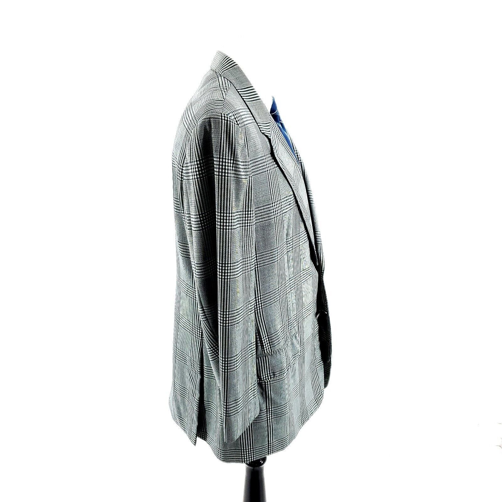 Ermenegildo Zegna DAMAGED Ermenegildo Zegna High Performance Wool 2 Button Bla Size 42L - 6 Thumbnail