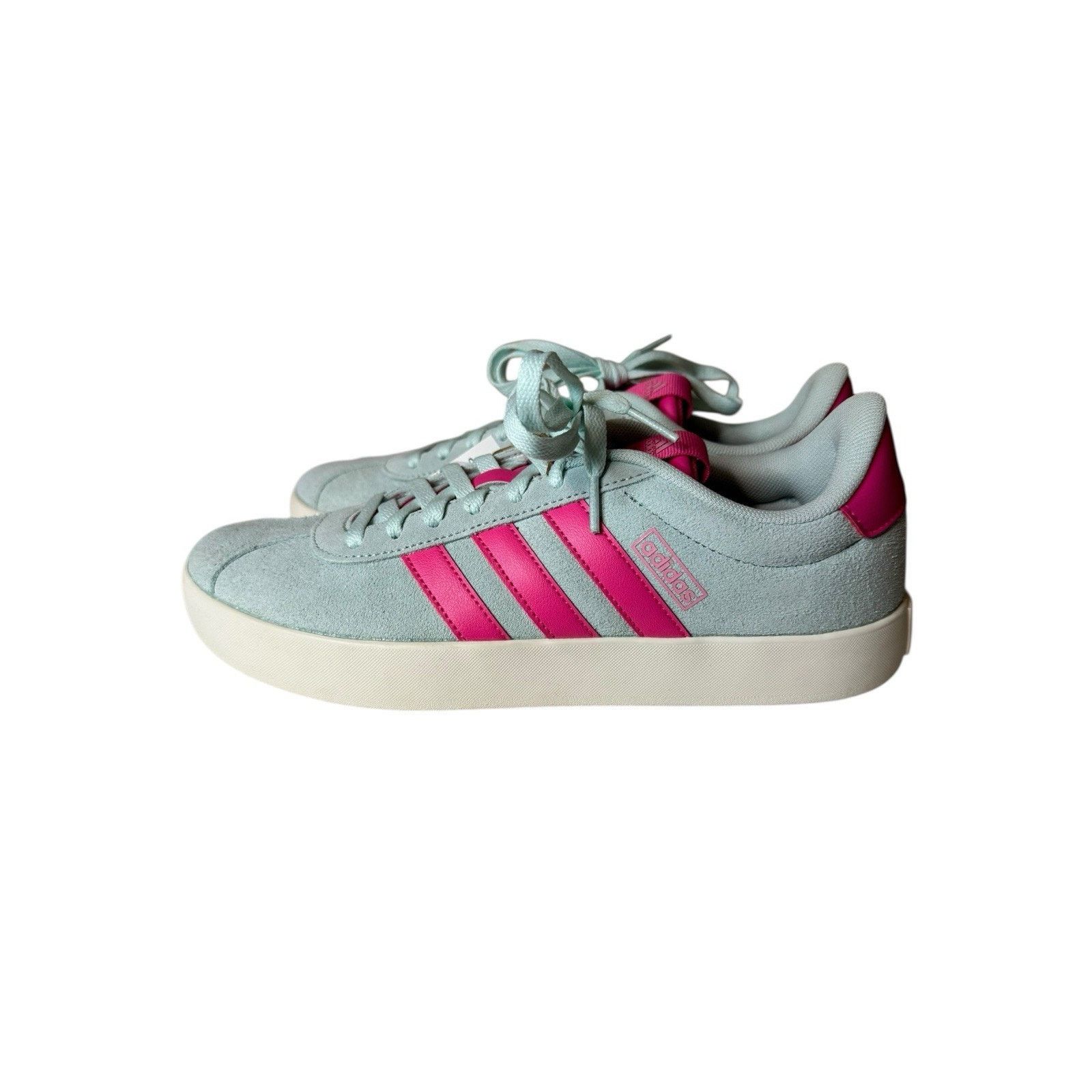 Adidas Adidas VL Court 3.0 Size 10 Athletic Hot Pink Gray Sneakers Size US 10 / IT 40 - 7 Thumbnail