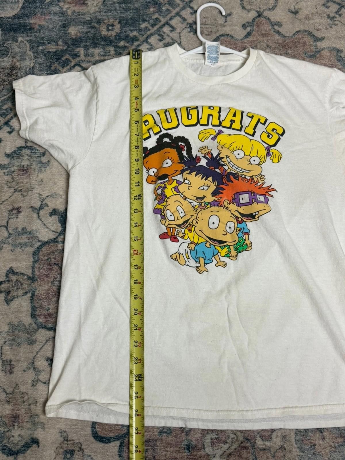 Delta Vintage Rugrats Shirt Adult XL White Cartoon Delta Tag 2000s Size US XL / EU 56 / 4 - 4 Thumbnail