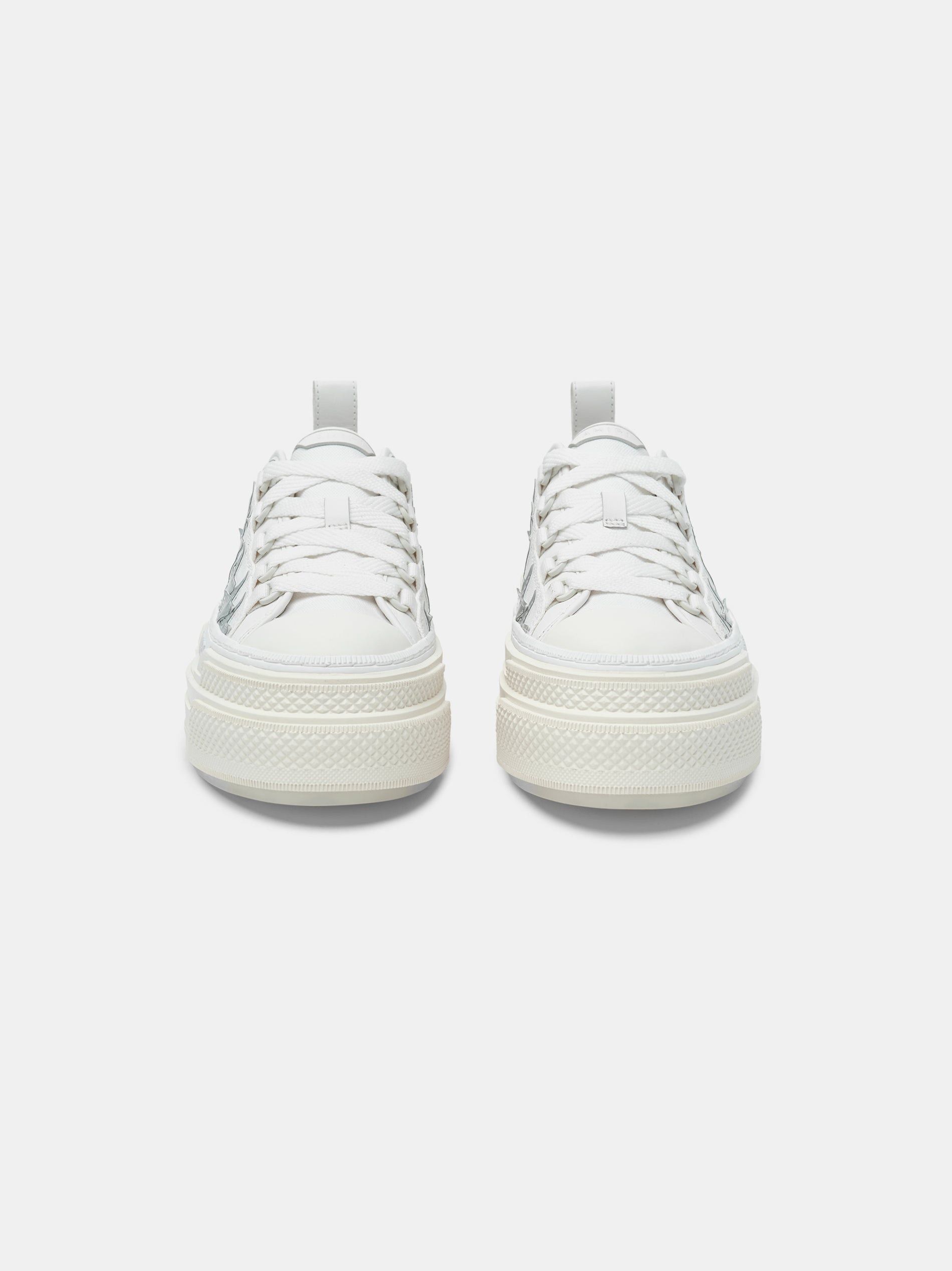 Amiri o1orln1025 Metallic Platform Stars Court Sneakers Size US 9 / IT 39 - 3 Thumbnail
