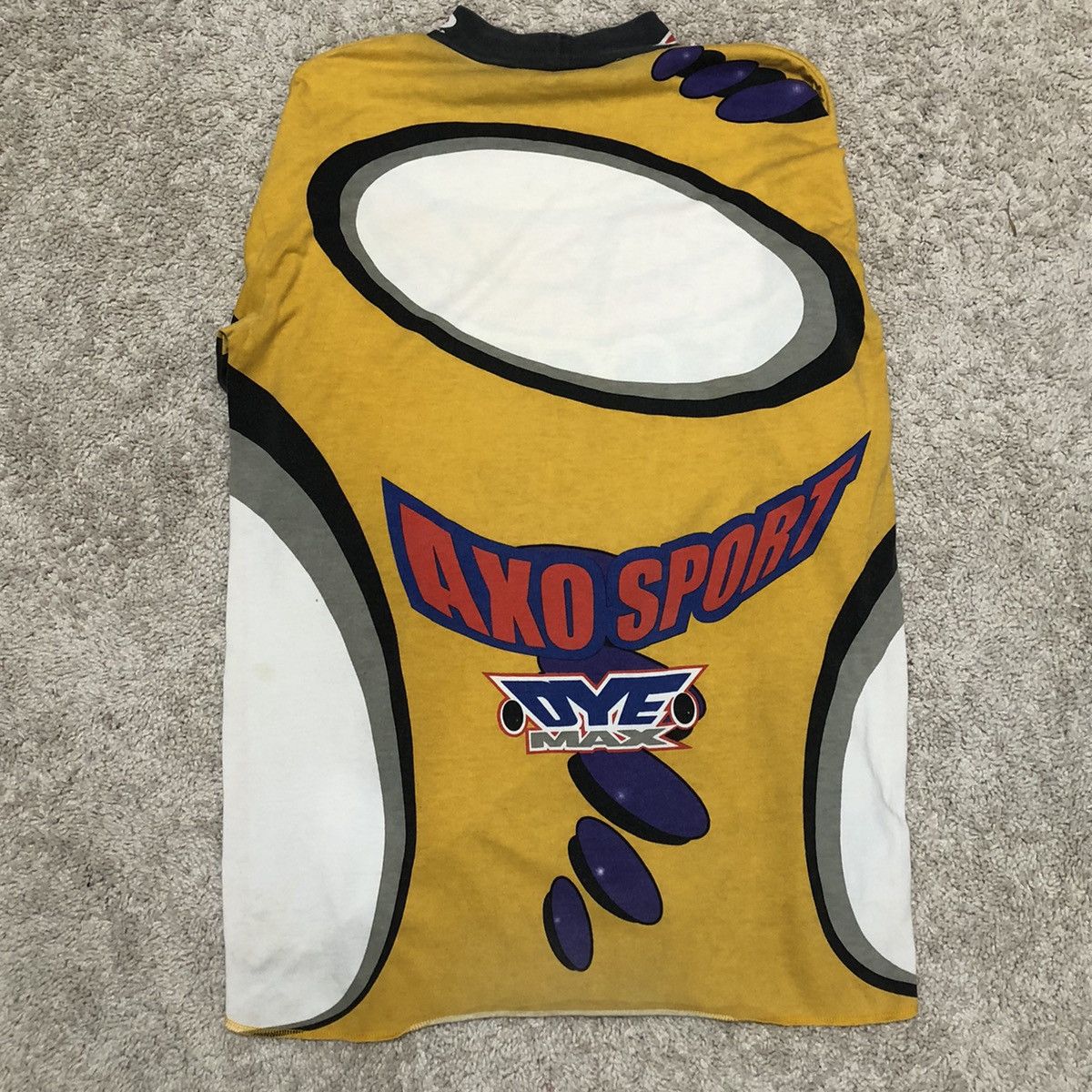 Other × Vintage Vintage Rare 90s Y2K AXO Sport Motocross Top Worn Size US L / EU 52-54 / 3 - 7 Thumbnail