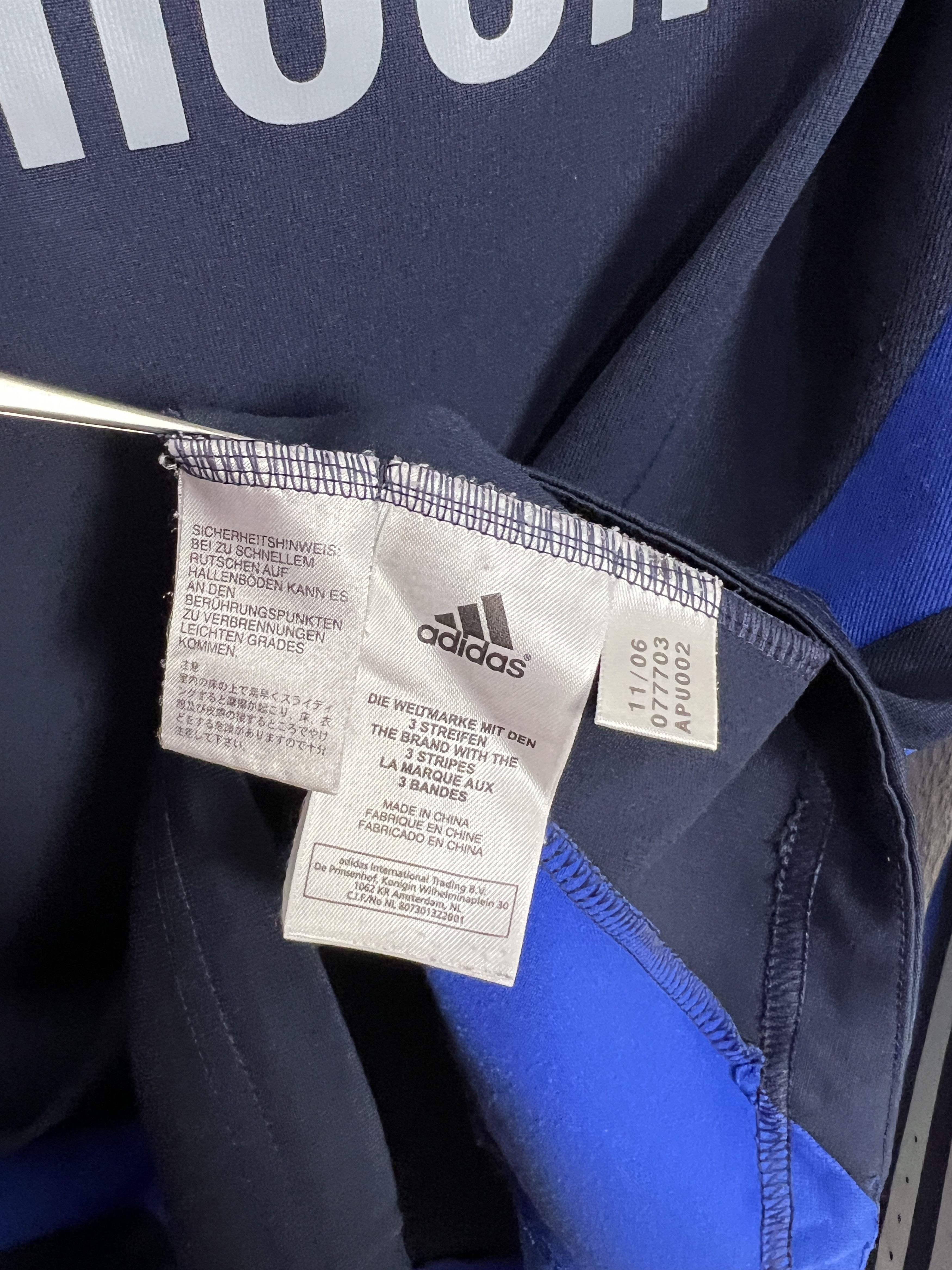 Adidas Vintage Chelsea Football Jacket Player Issue Track Top Size US L / EU 52-54 / 3 - 8 Thumbnail