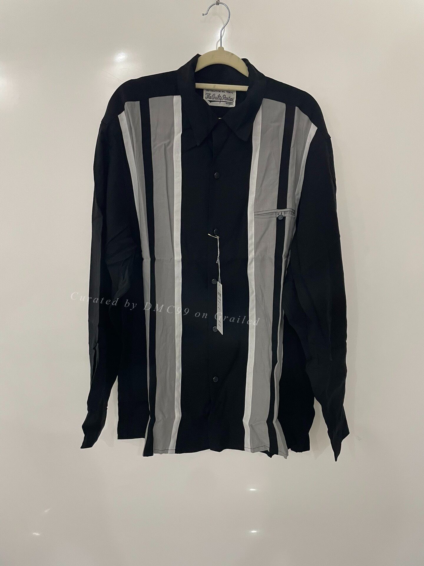 Wacko Maria WACKOMARIA 23FW Striped Long-Sleeve Shirt Size US L / EU 52-54 / 3 - 1 Thumbnail