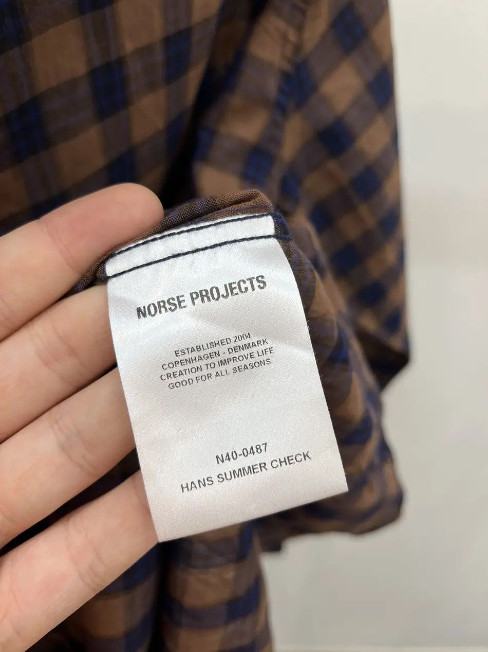 Norse Projects Norse Projects Hans Summer Check Flannel Shirt Size US S / EU 44-46 / 1 - 3 Thumbnail