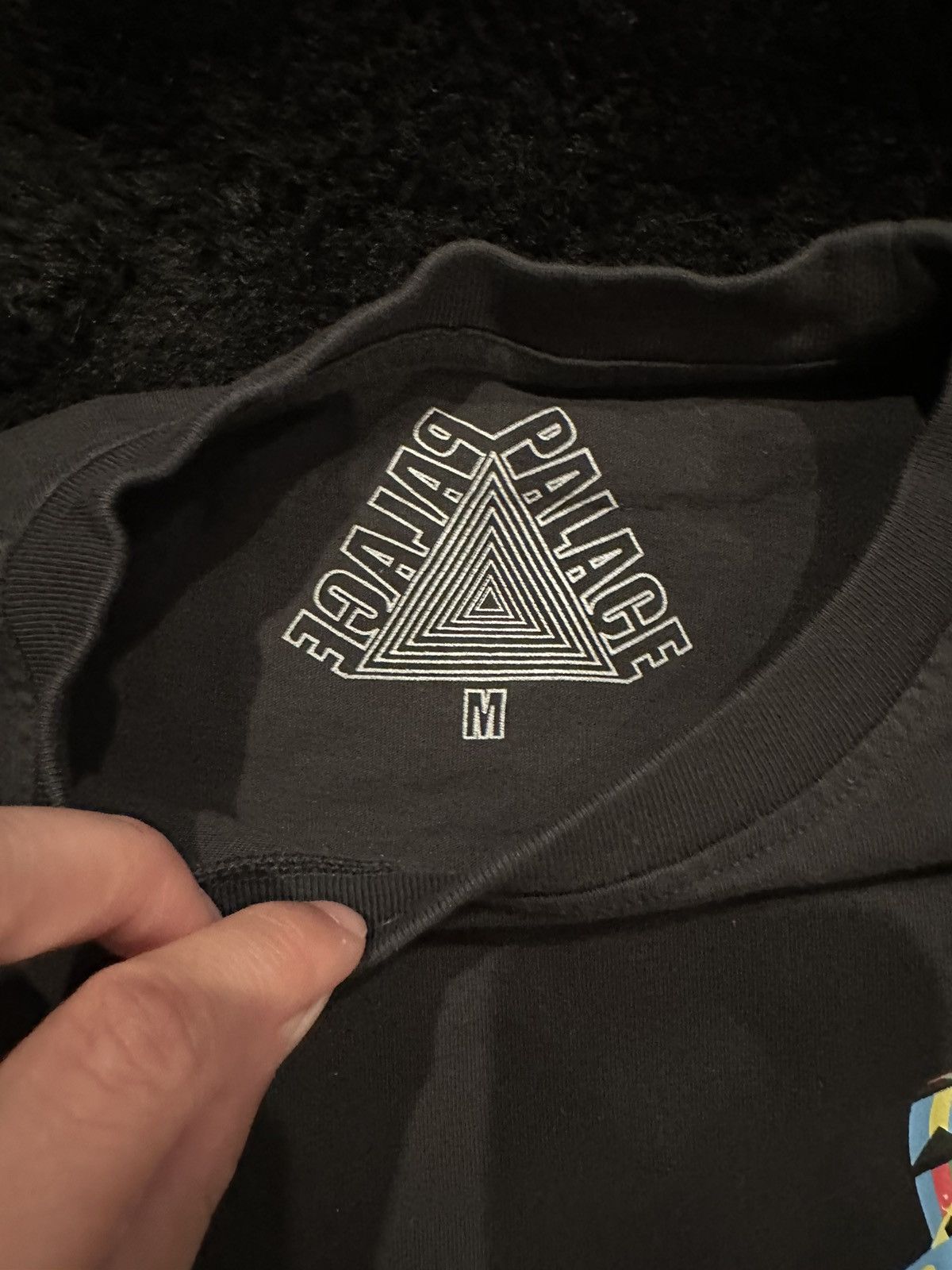 Palace Palace Tri-Flag Tee Black Size US M / EU 48-50 / 2 - 4 Thumbnail