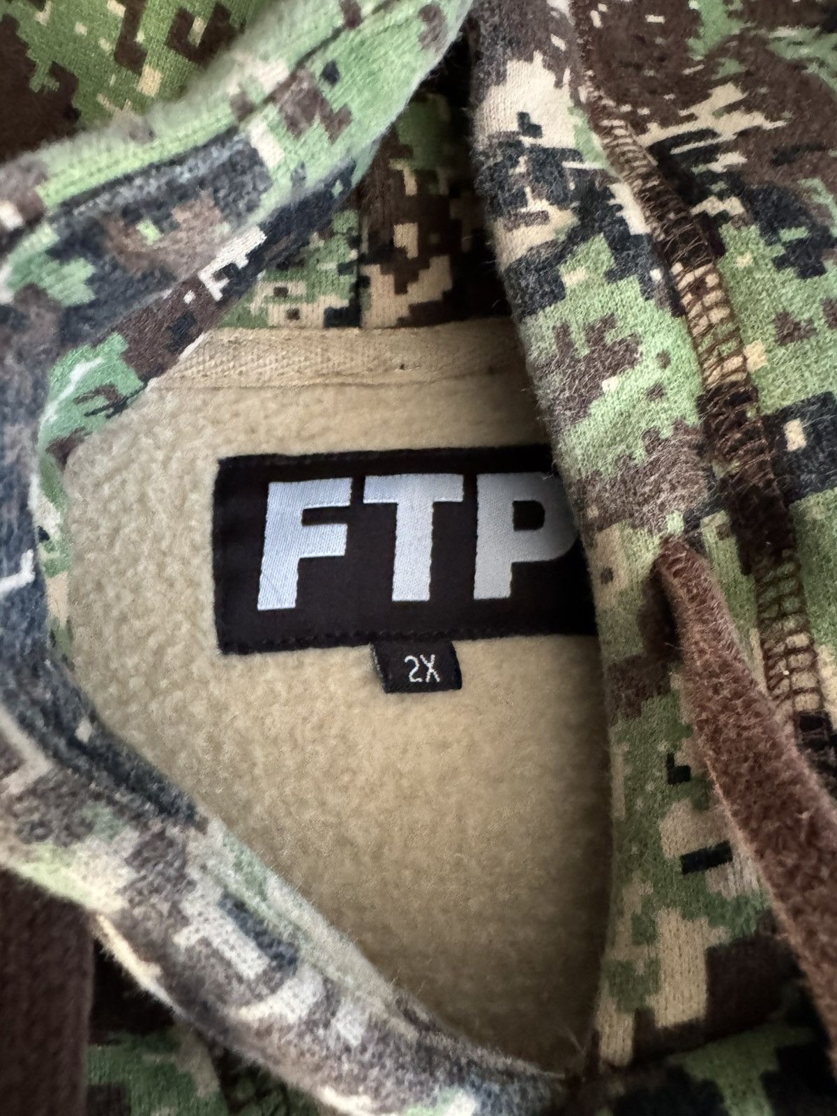 Fuck The Population FTP Digital Camo Hoodie Size US XXL / EU 58 / 5 - 3 Thumbnail