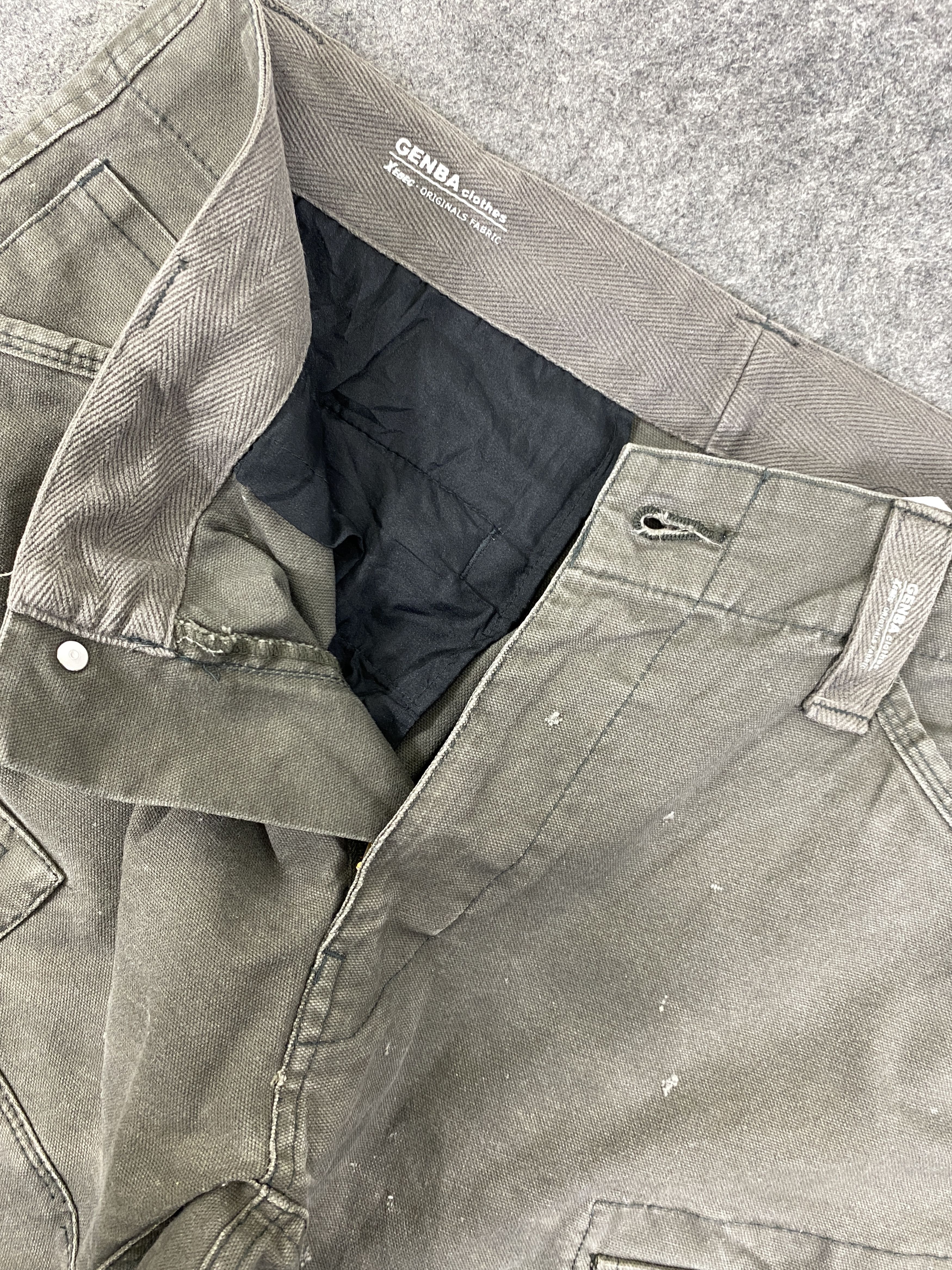 Japanese Brand Genba Japanese Brand Multipocket Cargo Pants - CP293 Size US 35 - 12 Thumbnail