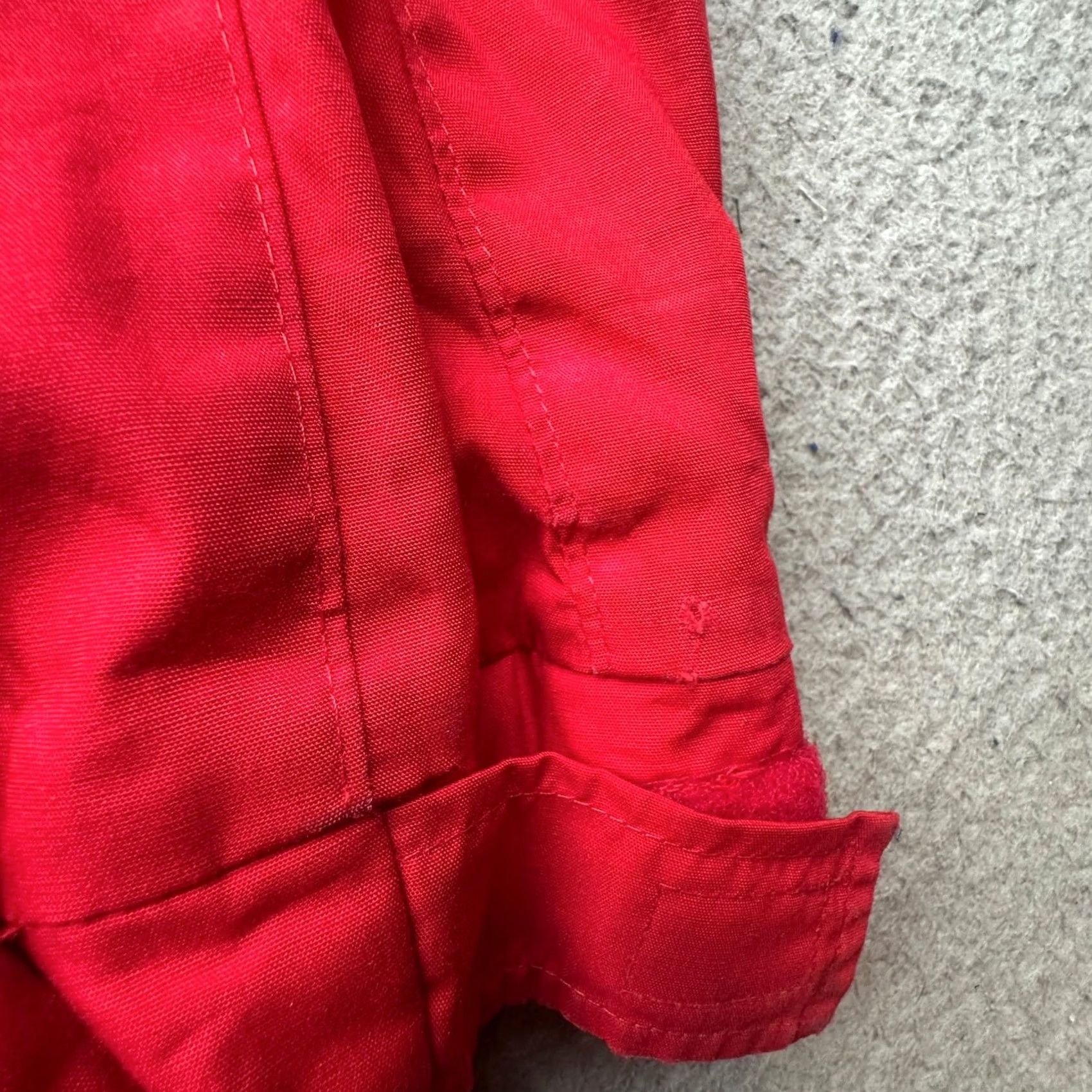 Vintage VINTAGE Woolrich Long Hooded Parka Jacket Womens Large Red Wool Plaid Lined Size L / US 10 / IT 46 - 7 Thumbnail