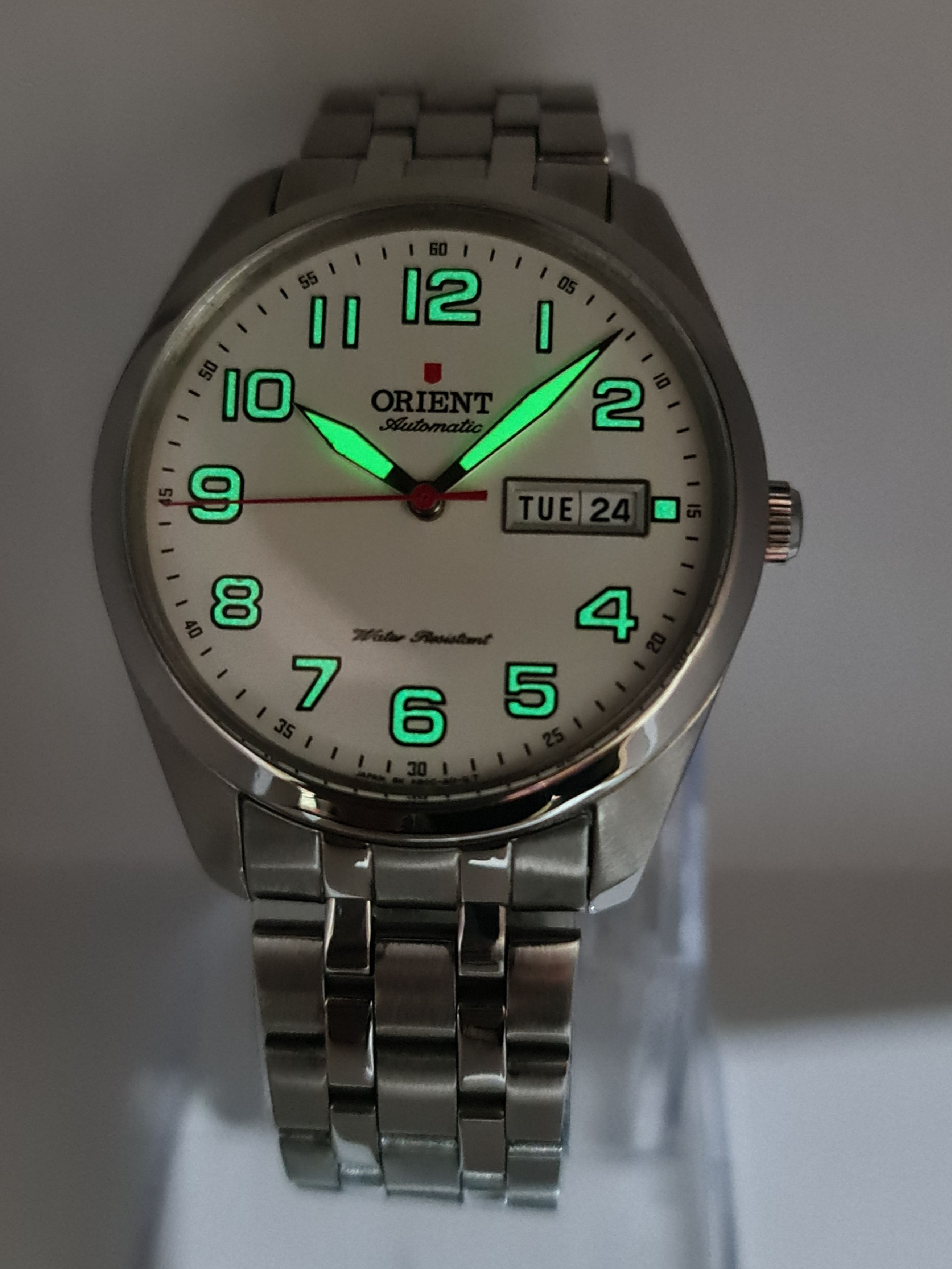 Orient Vintage Orient Automatic Watch Day/Date 42mm Japan Size 42 - 9 Thumbnail