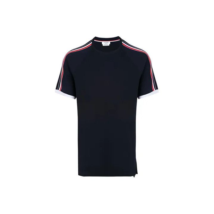 Thom Browne Thom Browne Color-Block Short Sleeve T-Shirt Size US S / EU 44-46 / 1 - 1 Thumbnail