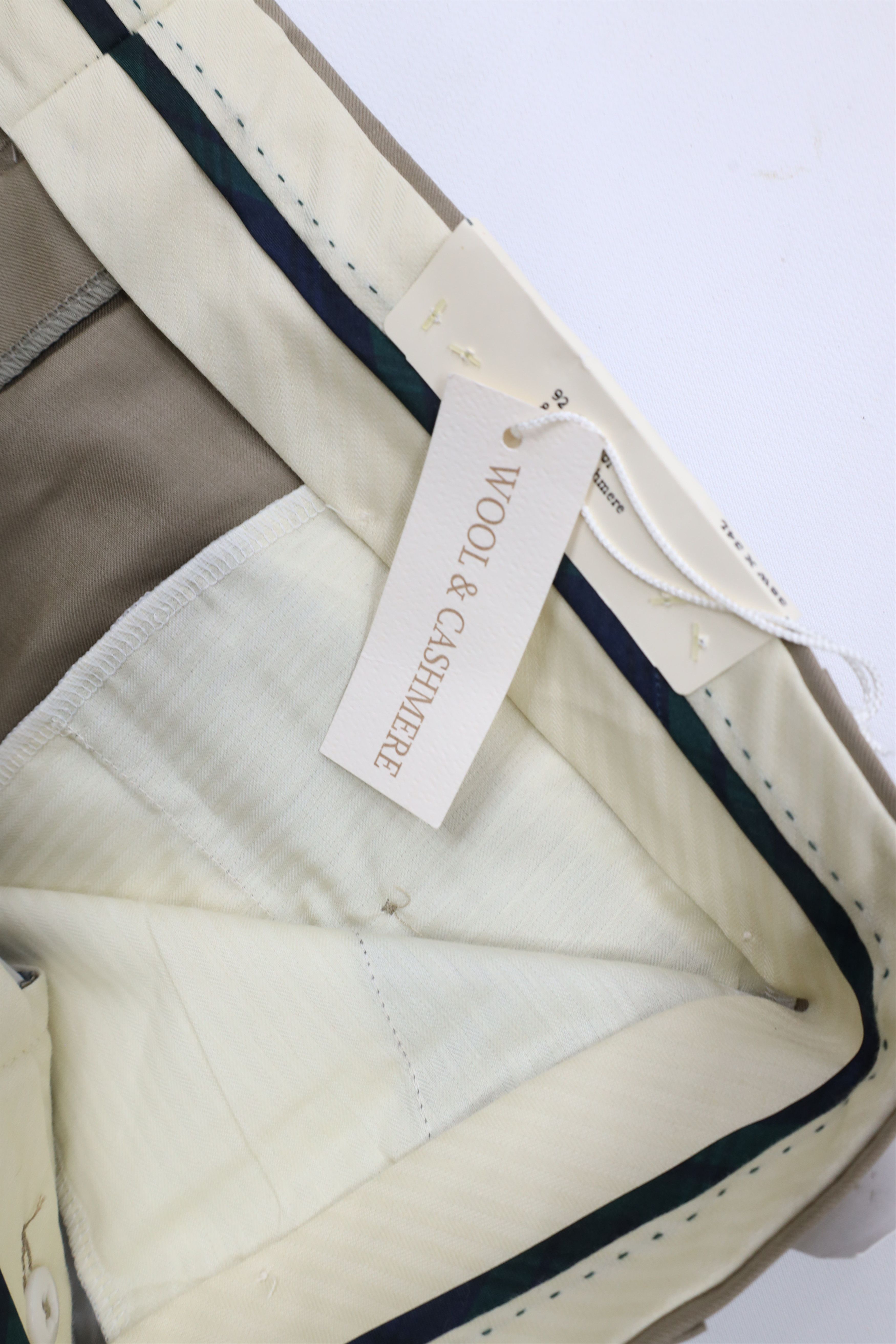 Ralph Lauren × Vintage Deadstock Vintage 90s Ralph Lauren Cashmere Wide Leg Pants Size US 38 / EU 54 - 8 Thumbnail