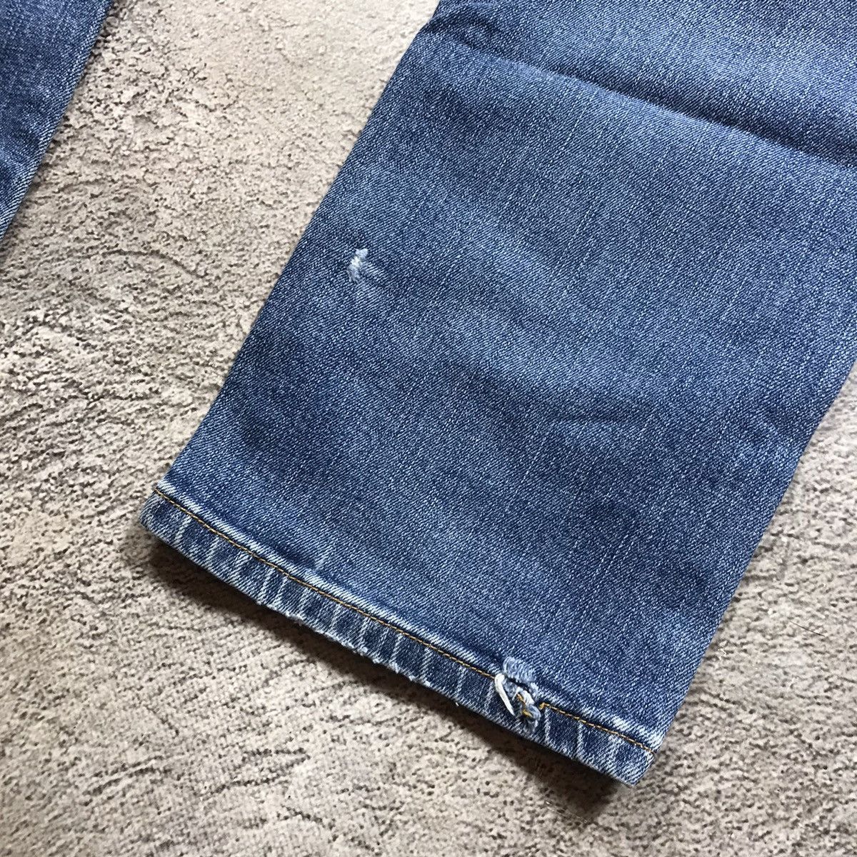Vintage Vintage 90s Levis Distressed Baggy Jeans Grunge Thrashed 30 Size US 30 / EU 46 - 7 Thumbnail
