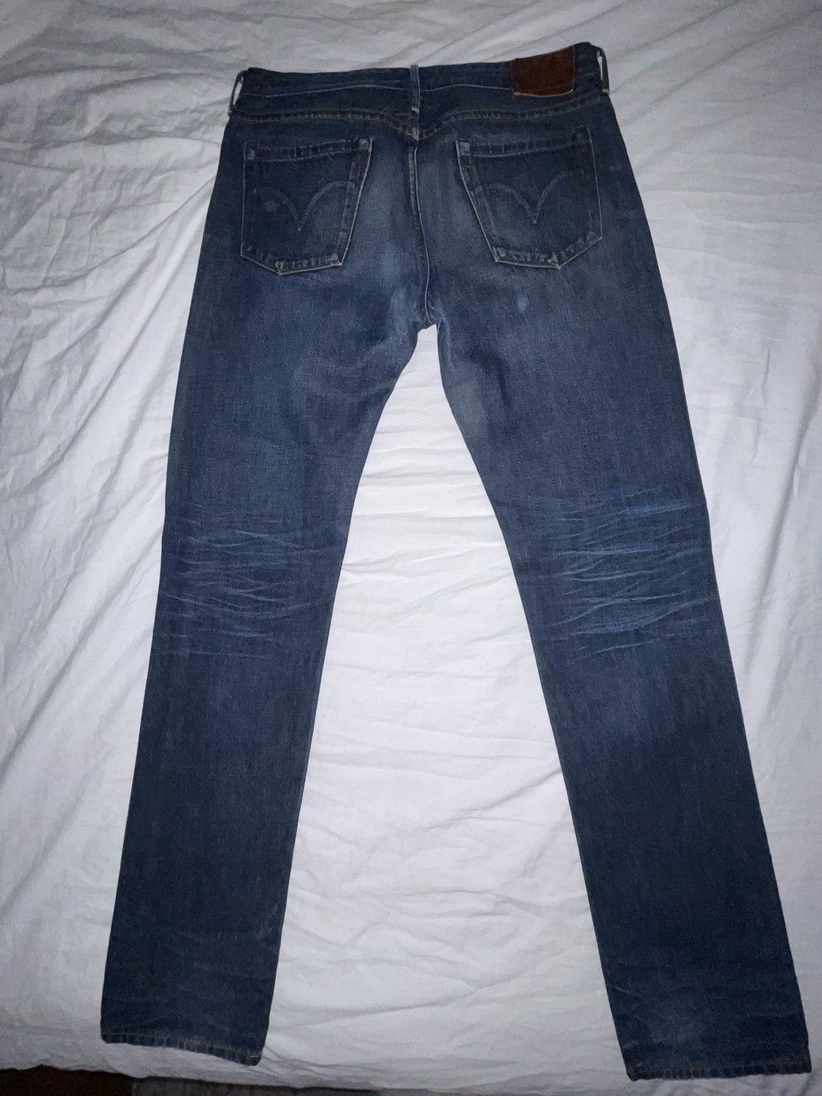 Levi's Barney’s/Levi’s Made and Crafted Tack Slim Denim Size US 34 / EU 50 - 9 Thumbnail