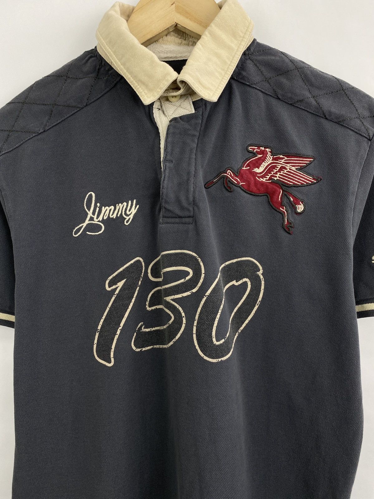 Harley Davidson 🇺🇸 Warson Motors Little Bastard Polo T-Shirt Rare Retro Size US M / EU 48-50 / 2 - 4 Thumbnail