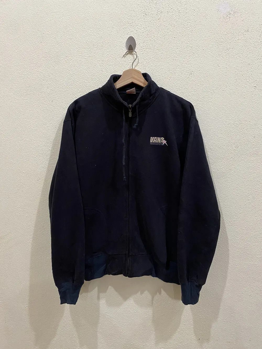 Vans Vans USA Small Logo Pullover Sweatshirt Size US M / EU 48-50 / 2 - 2 Thumbnail