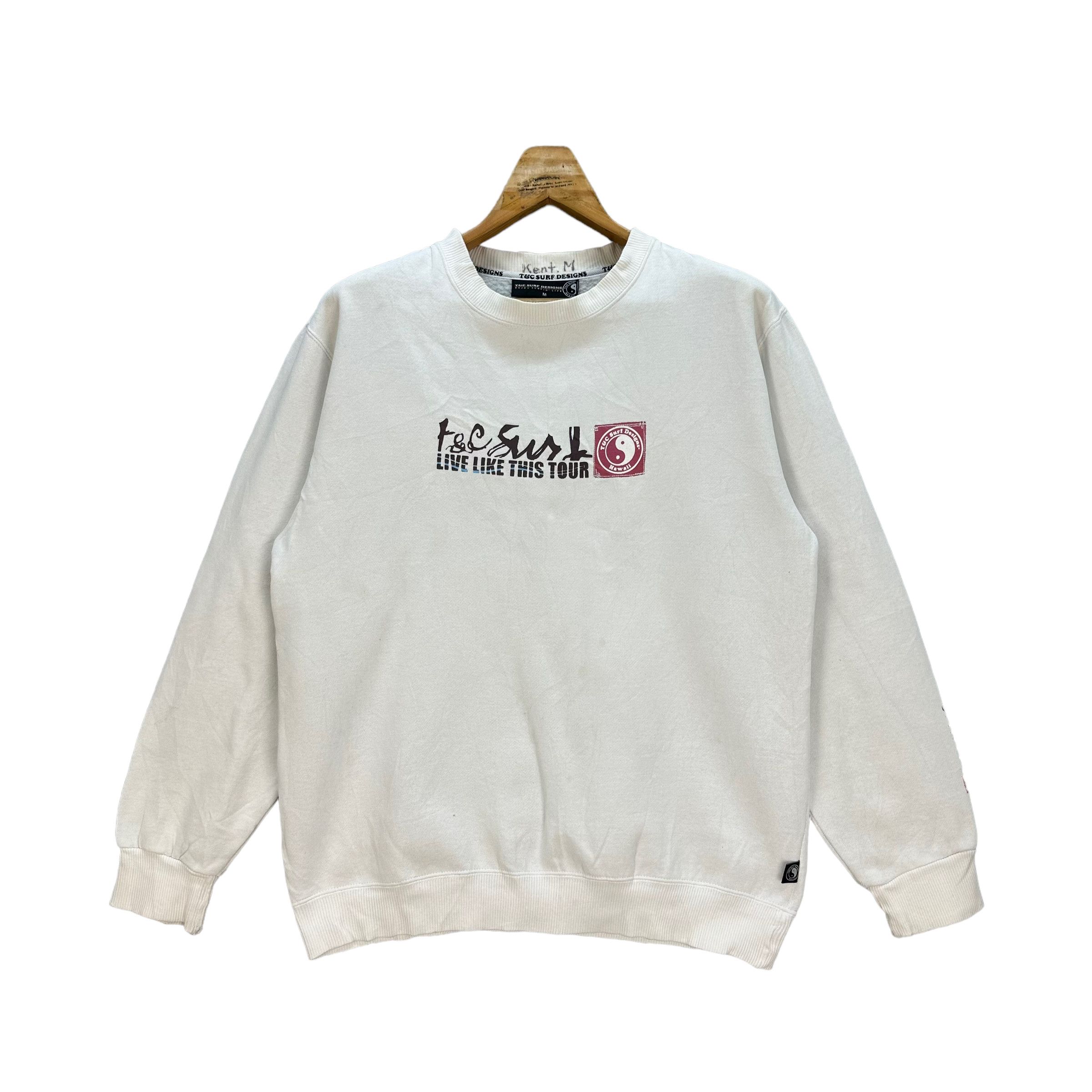 T&C SURF DESIGNS HAWAII BIG LOGO SWEATSHIRTS #8425-008