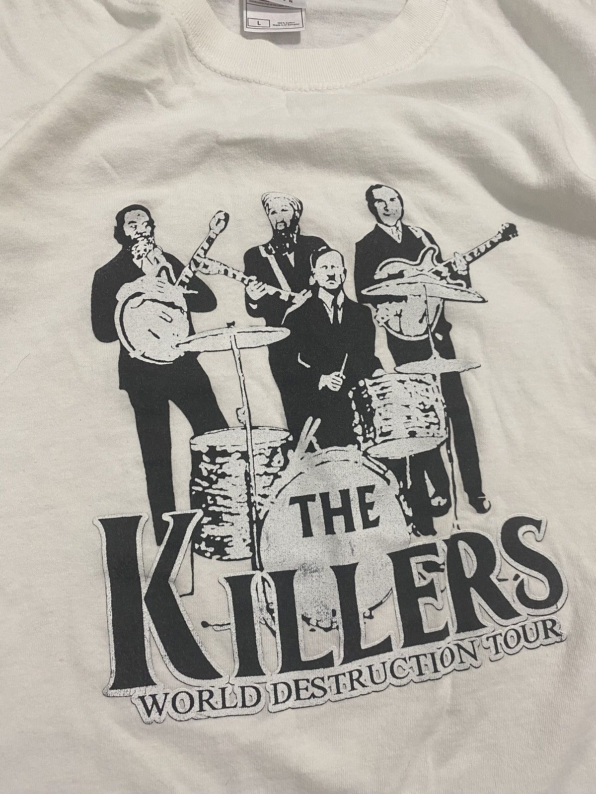 Band Tees The Killers World Destruction Tour Humor T Shirt Size US L / EU 52-54 / 3 - 4 Thumbnail