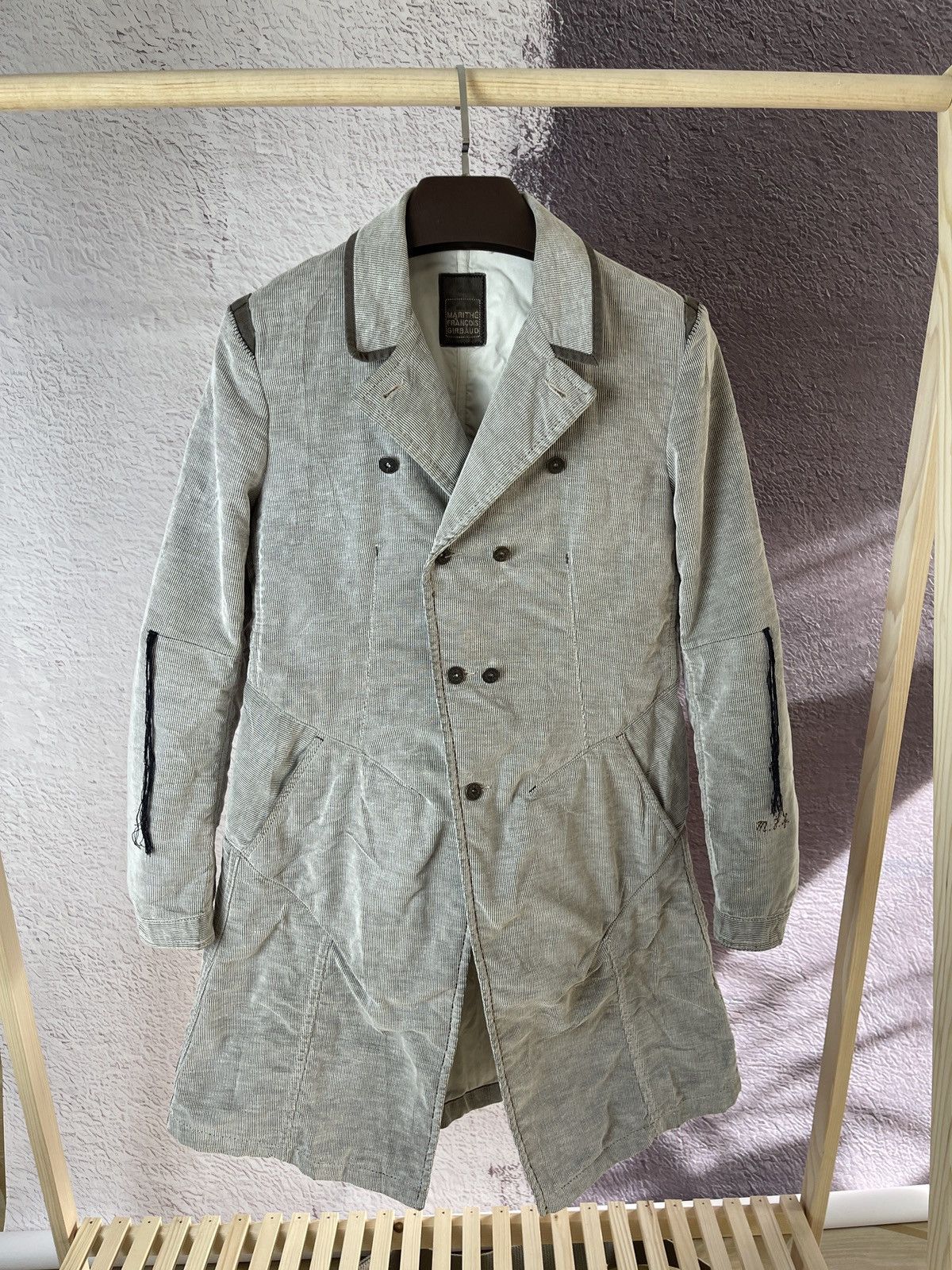 Marithe + Francois Girbaud Marithe Francois Girbaud double breasted coat corduroy style Size M / US 6-8 / IT 42-44 - 5 Thumbnail