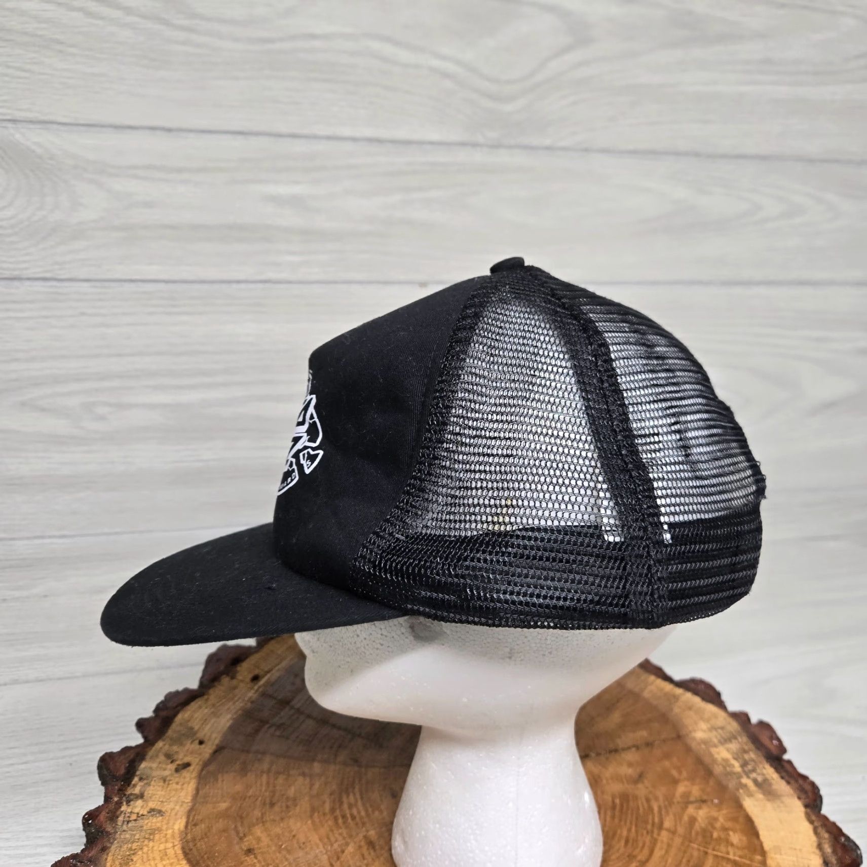 Vintage Santa Cruz Black Baseball Cap Hat One Size Men Size ONE SIZE - 5 Thumbnail
