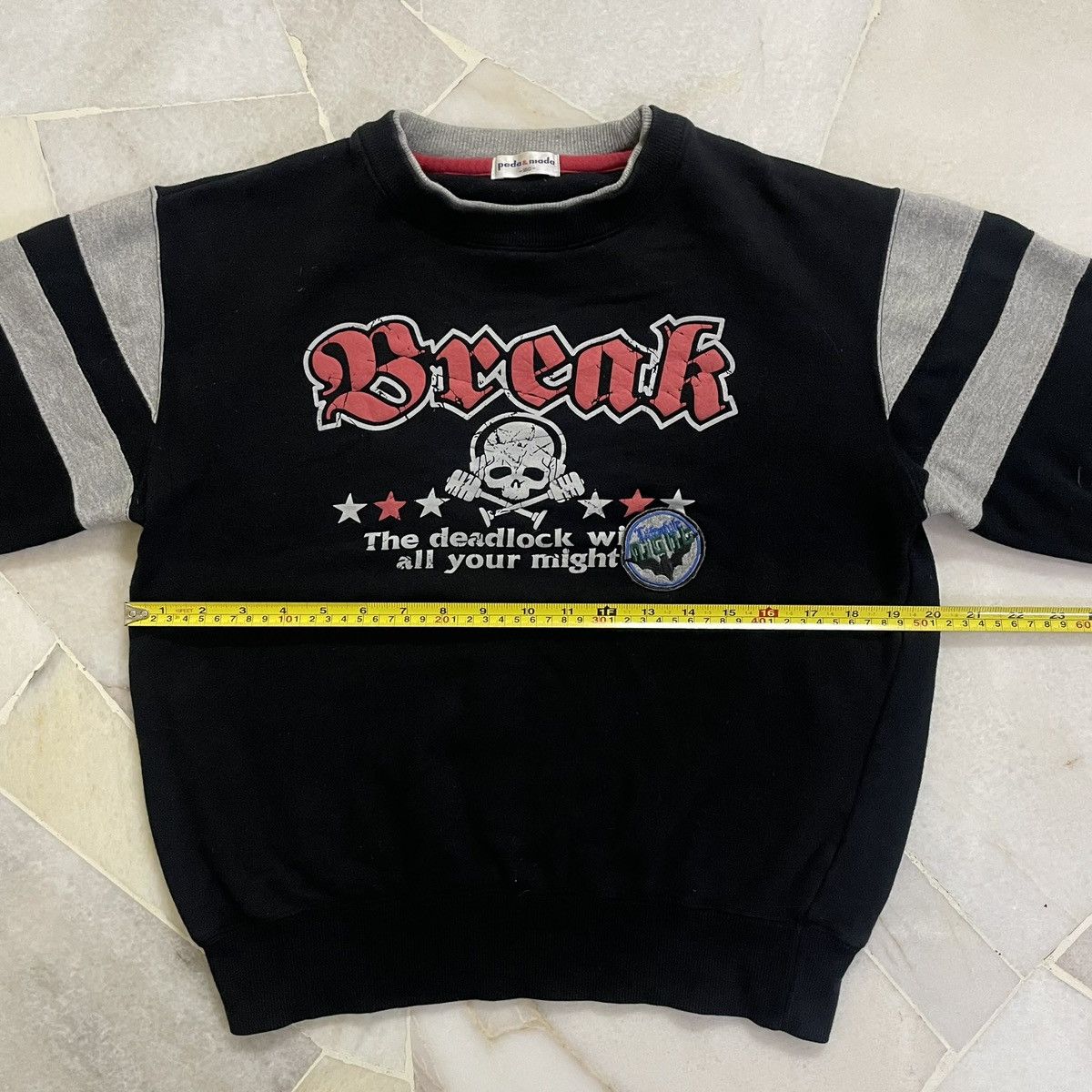 If Six Was Nine Vintage Y2€ Design Break Skull Skeleton Size US S / EU 44-46 / 1 - 6 Thumbnail
