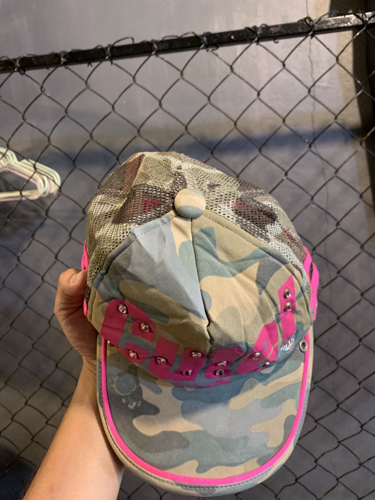 Angel Blue × Beauty Beast × If Six Was Nine 🌹LAST DROP🌹Cute Angels Camo Hats Kids By Angel Blue Size ONE SIZE - 9 Thumbnail