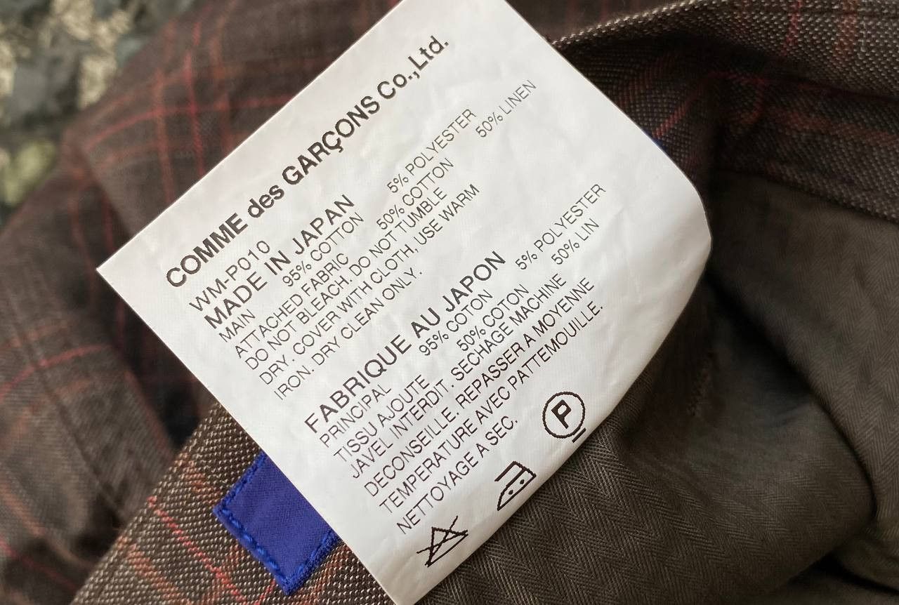 Junya Watanabe JW MAN - CDG - Work Plaid Shorts Size US 30 / EU 46 - 9 Thumbnail