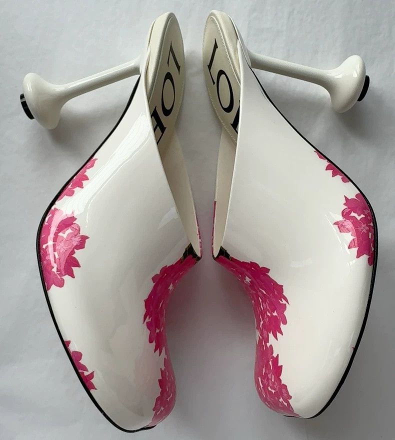Loewe LOEWE Printed Toy high heel slippers Size US 6.5 / IT 36.5 - 3 Thumbnail