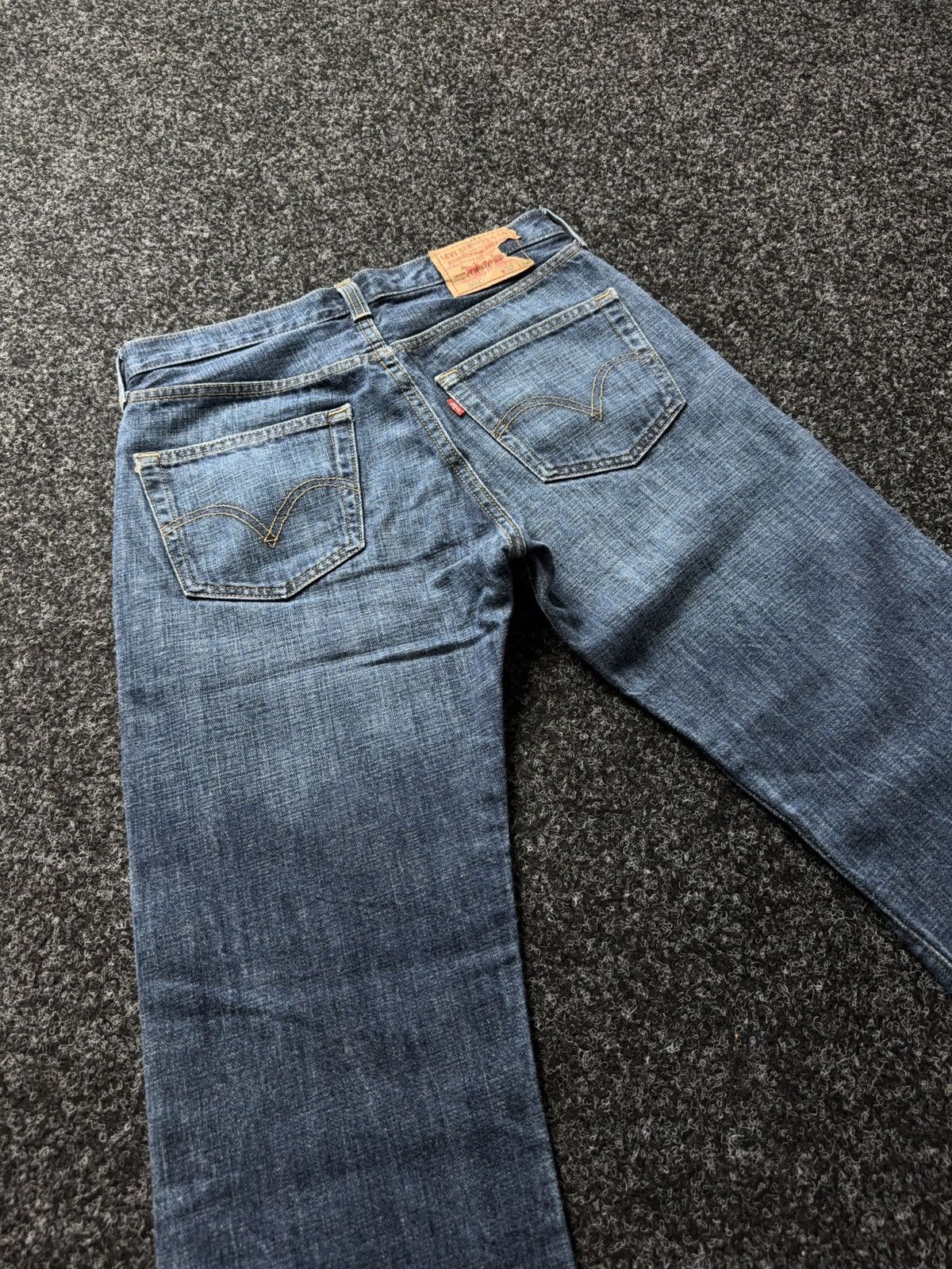 Levi's 00s Vintage Levi's 501 Western USA Straight Button Jeans Size US 32 / EU 48 - 10 Thumbnail