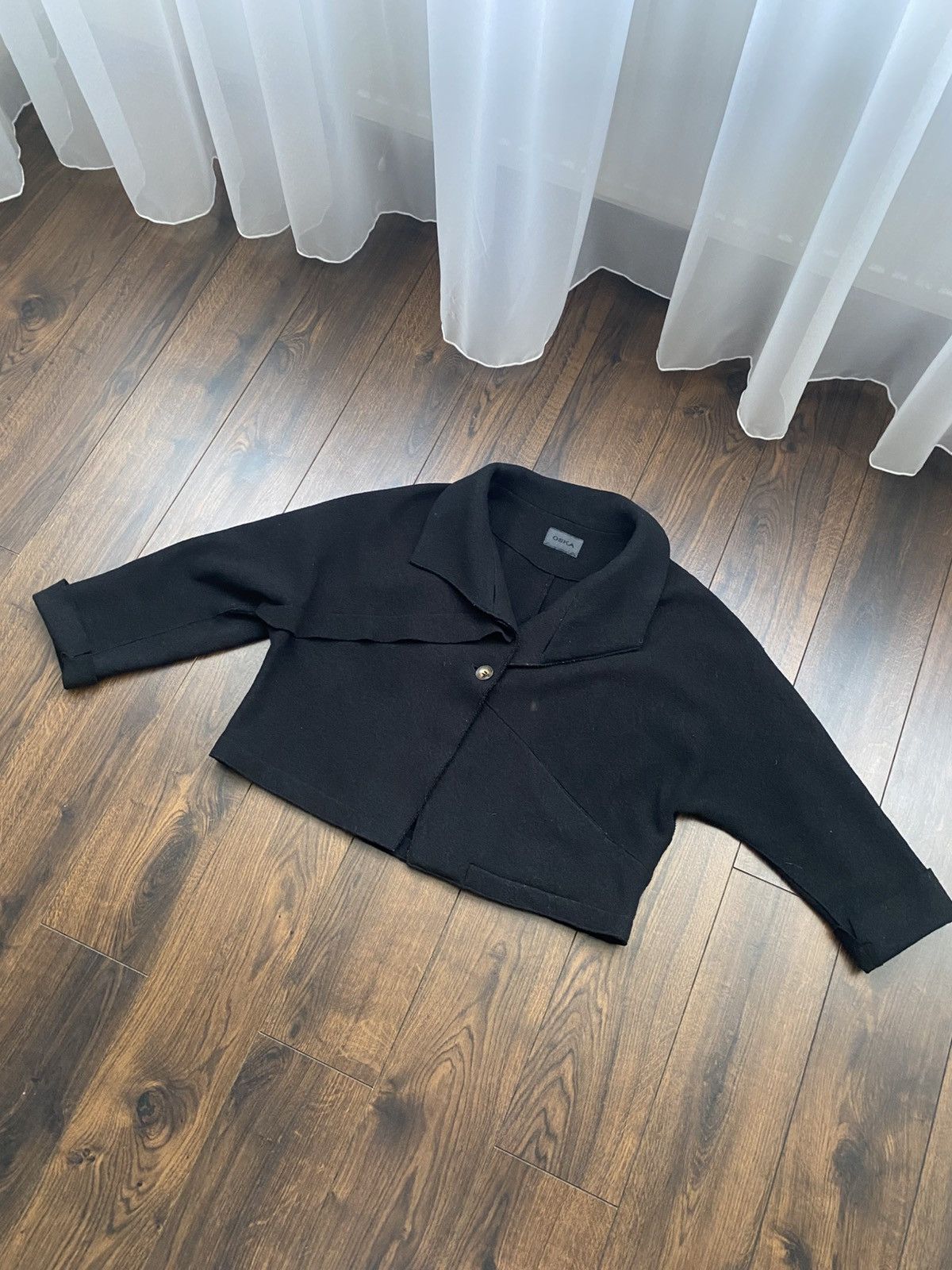 OSKA Oska Avant garde wool cropped coat Size S / US 4 / IT 40 - 3 Thumbnail