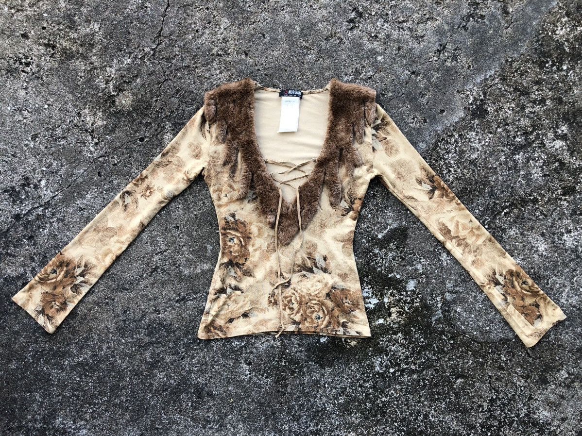 Morgan De Toi Morgan De Toi Fur & Flower SexyNaughtyBitchiMe Beauty Beast Size S / US 4 / IT 40 - 14 Thumbnail