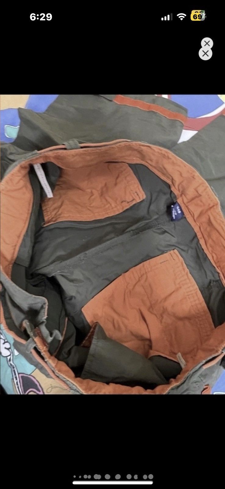 Gap ***FINAL DROP***RARE 00s GAP CROPPED NYLON CARGO L/36 Size US 36 / EU 52 - 13 Thumbnail