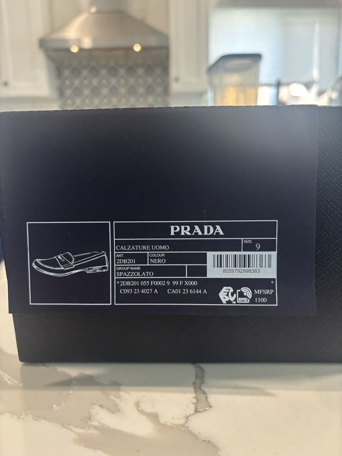 Prada Prada brushed penny loafers Size US 9 / EU 42 - 8 Thumbnail