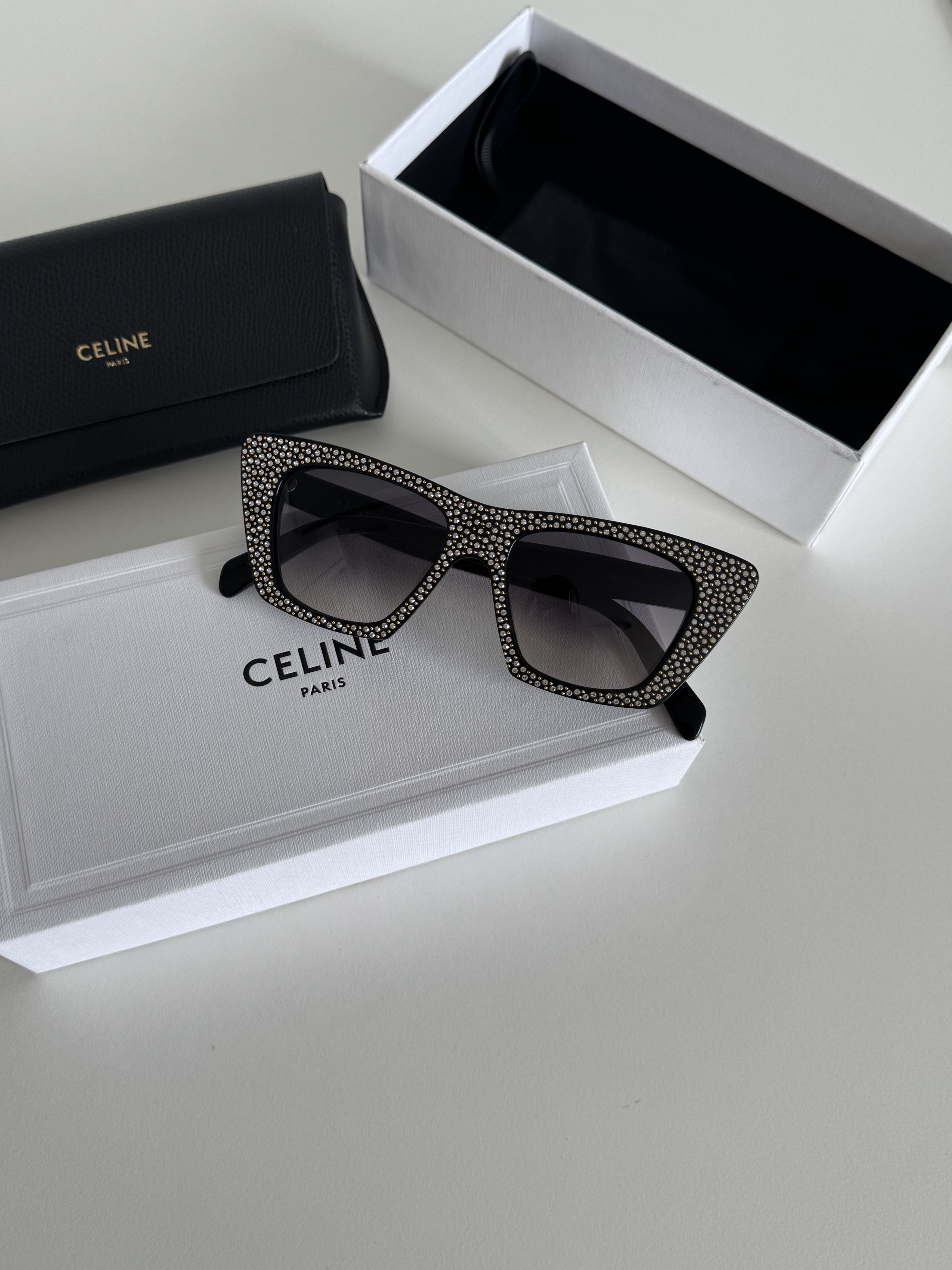 Celine CELINE CRYSTALS SUNGLASSES Size ONE SIZE - 3 Thumbnail