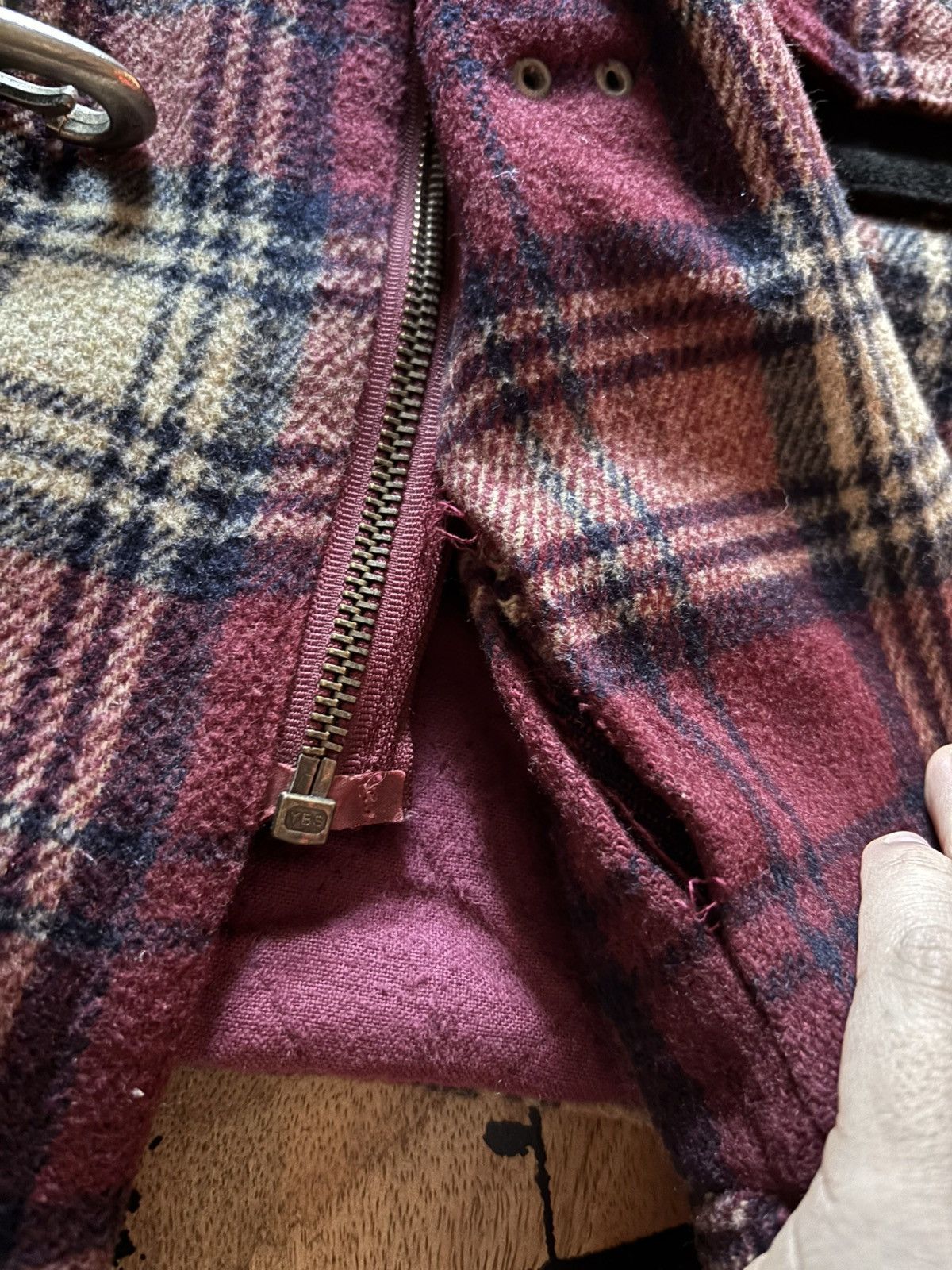 Polo Ralph Lauren Vintage Cotler Plaid Metal Fireman Toggle/Clasp Heavy Jacket Size US M / EU 48-50 / 2 - 11 Thumbnail