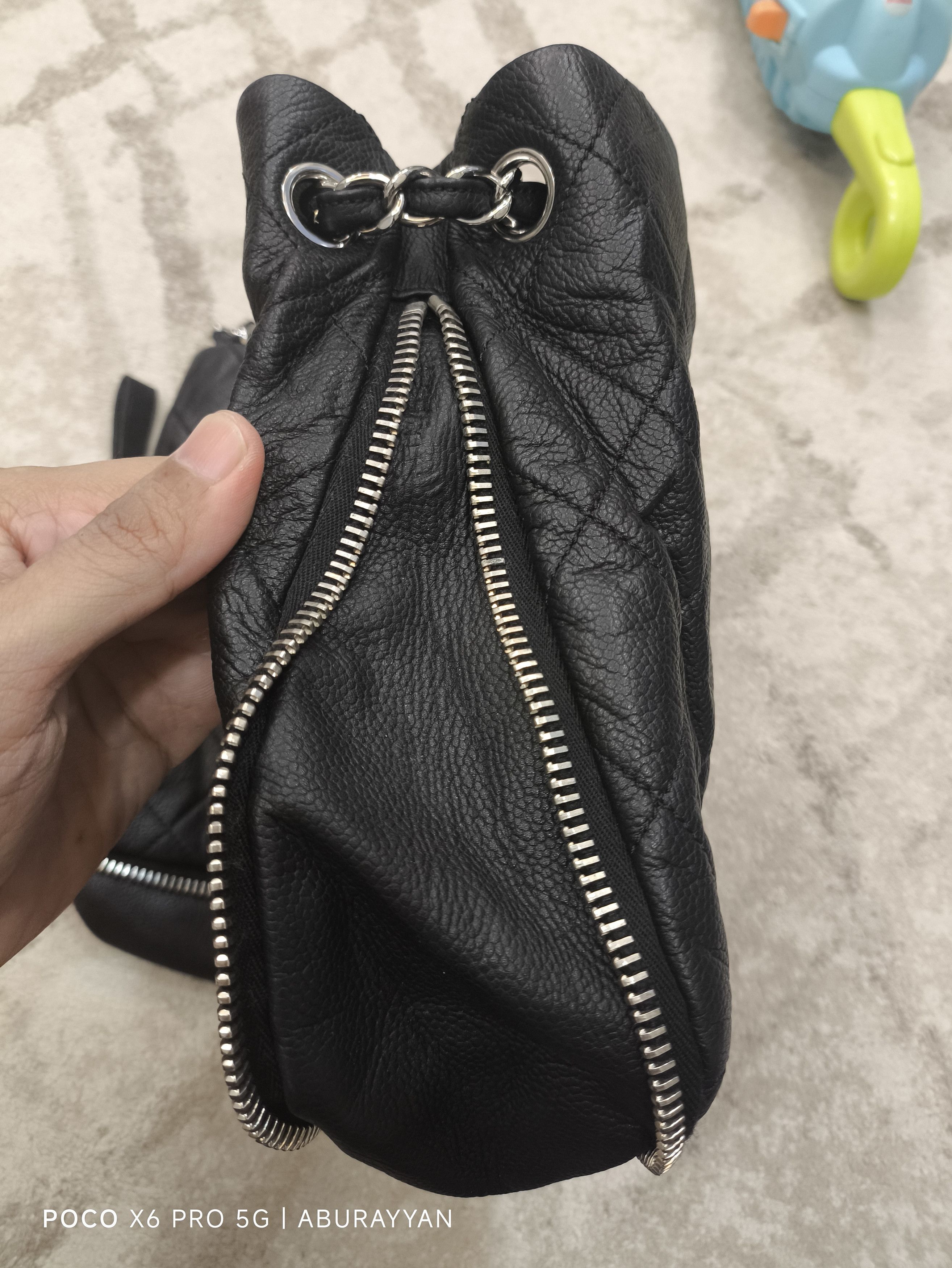 Chanel Chanel Black Caviar Expandable Timeless Shoulder Hobo Bag Size ONE SIZE - 23 Thumbnail