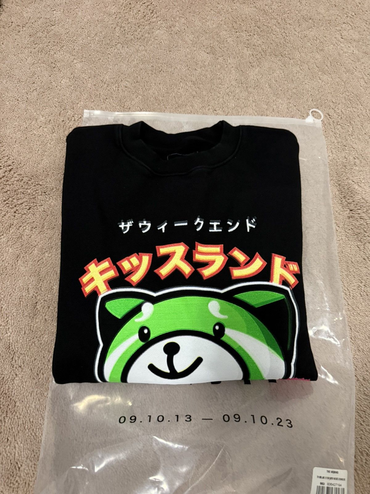 The Weeknd The Weeknd XO Kiss Land 10 Year Crewneck Black Medium Size US M / EU 48-50 / 2 - 3 Thumbnail