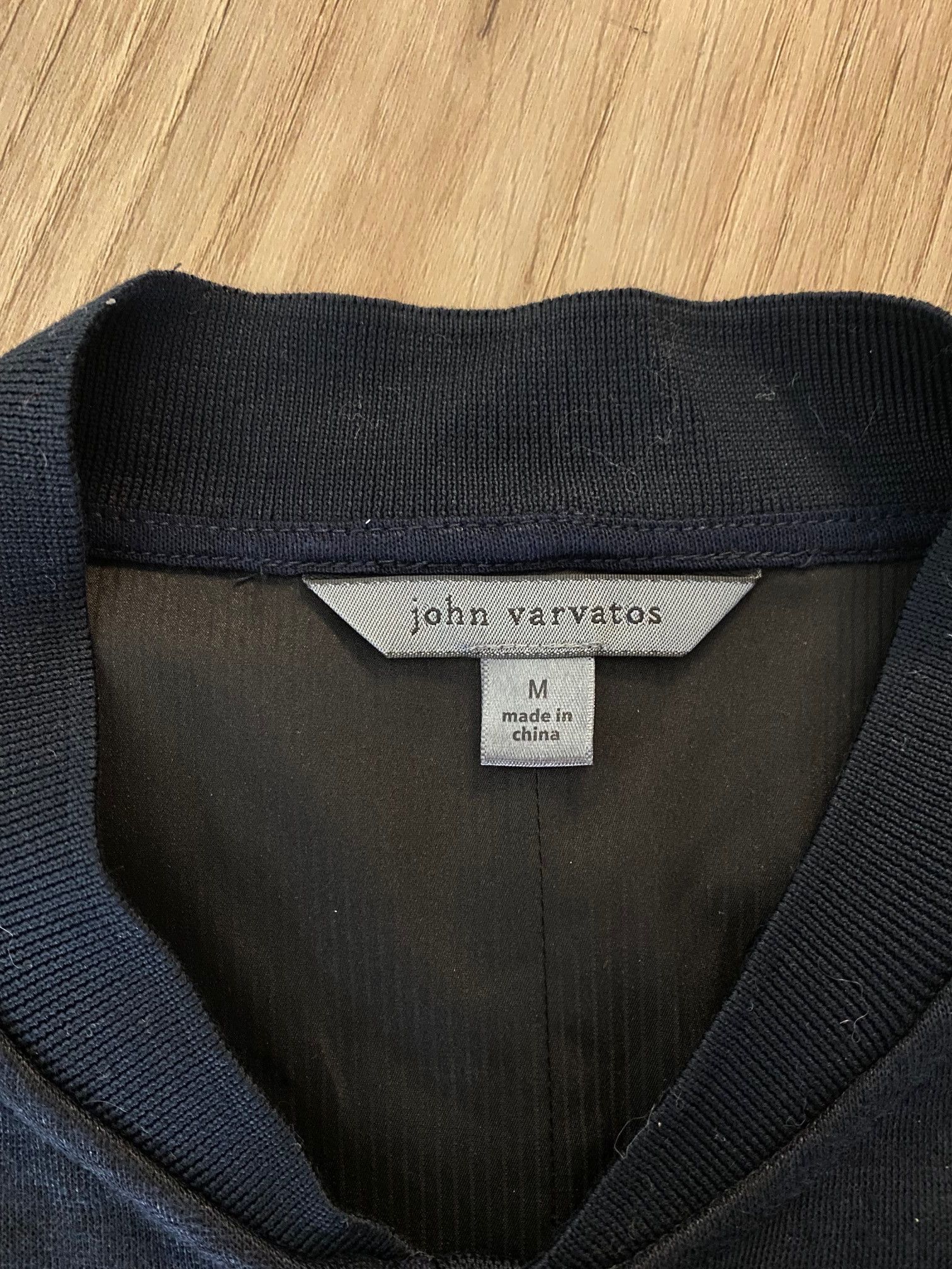 John Varvatos John Varvatos Linen Blend Bomber Size US M / EU 48-50 / 2 - 2 Thumbnail